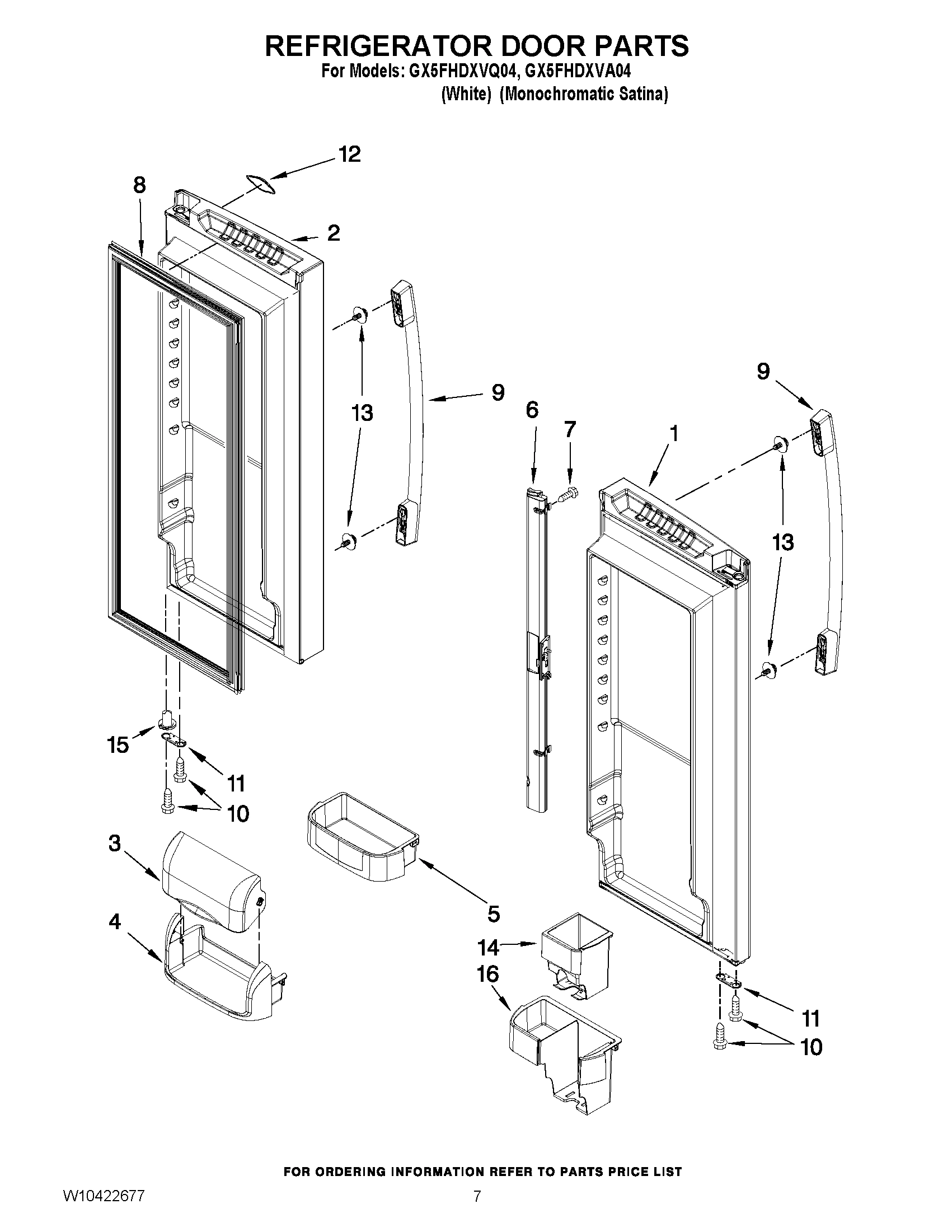 05 - REFRIGERATOR DOOR PARTS