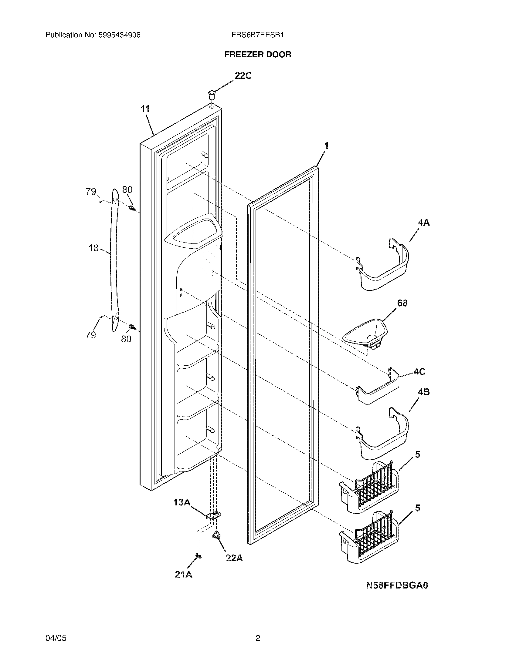 03 - FREEZER DOOR