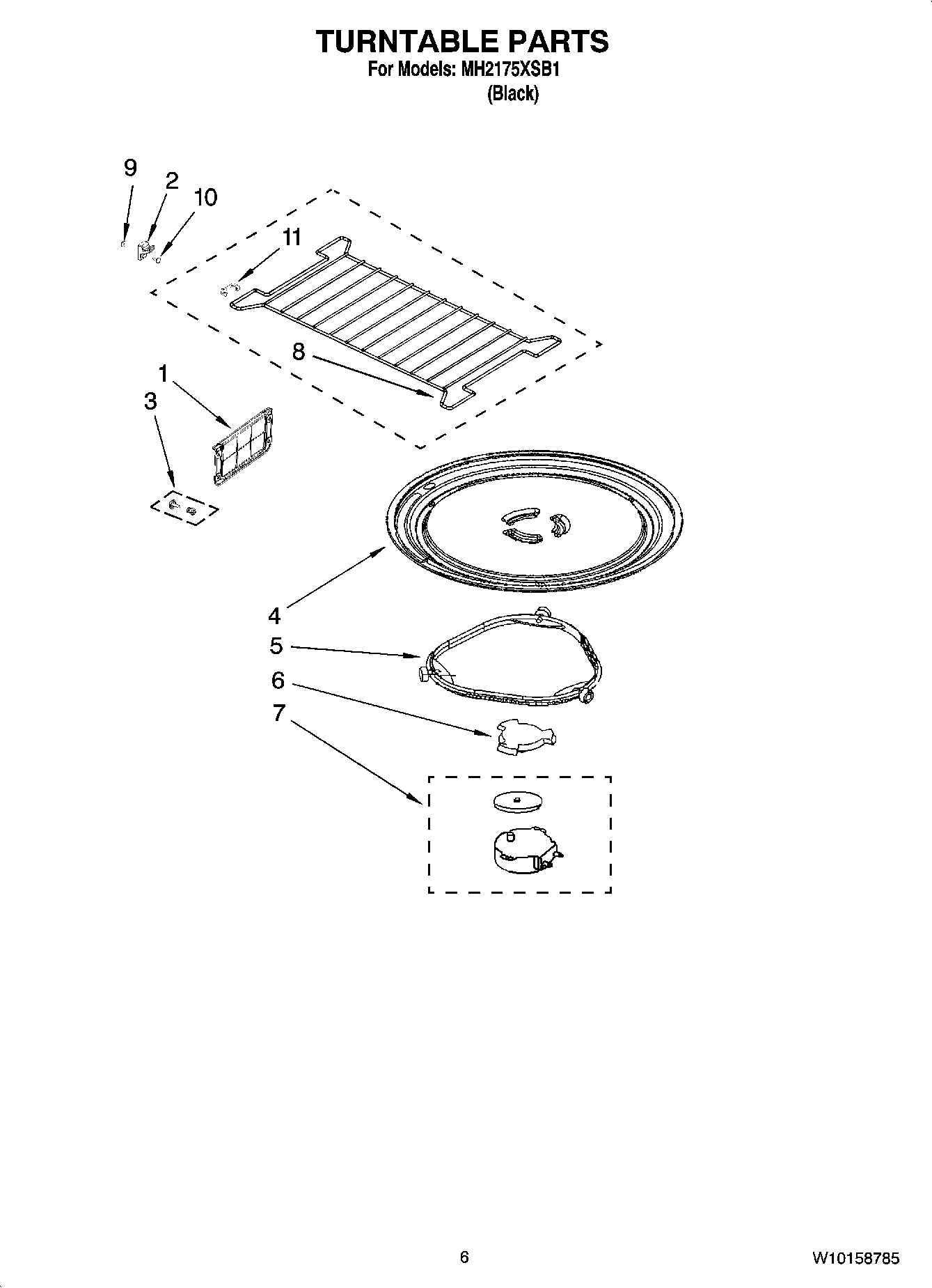 05 - TURNTABLE PARTS