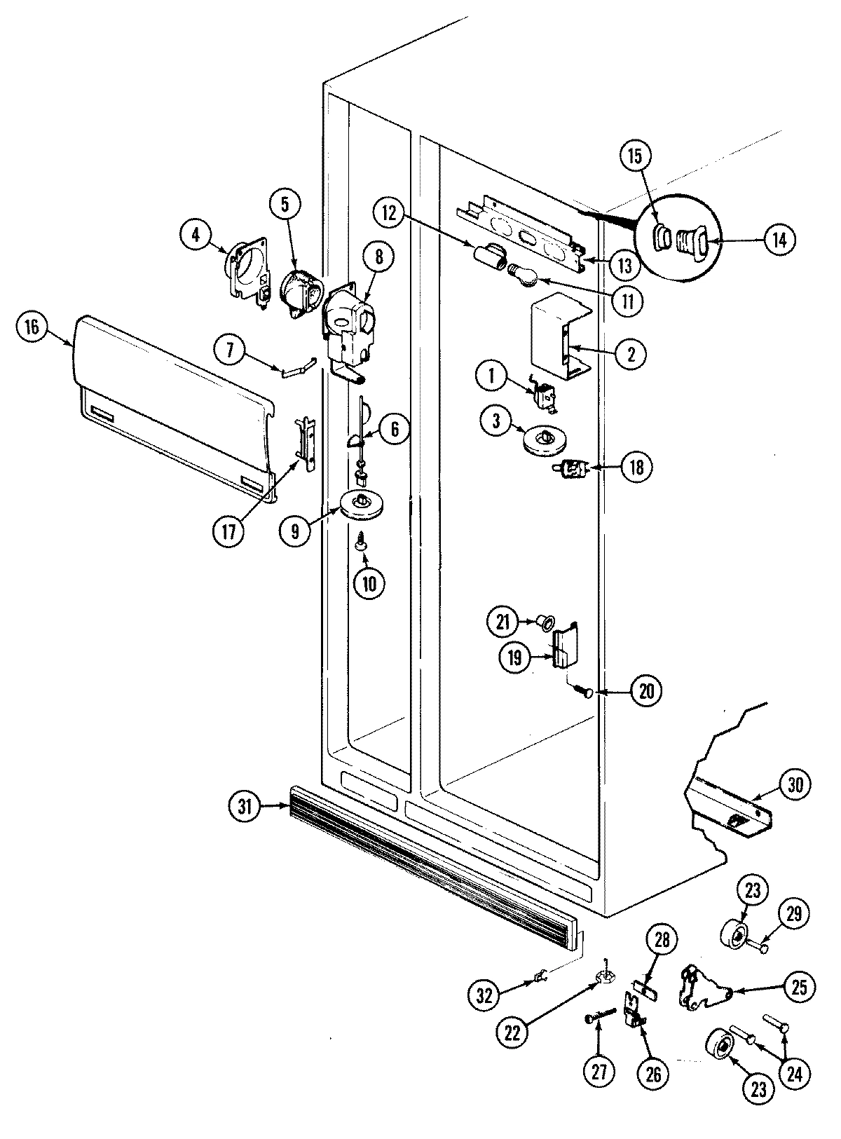 01 - FRESH FOOD COMPARTMENT
