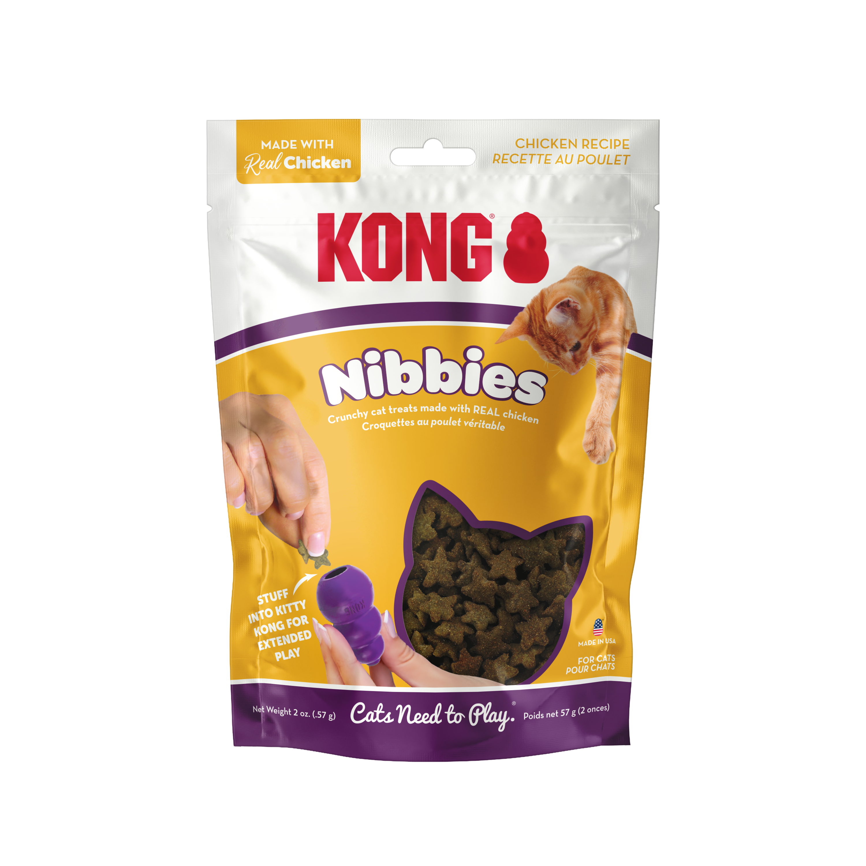 Cat Nibbies Kip onpack product afbeelding