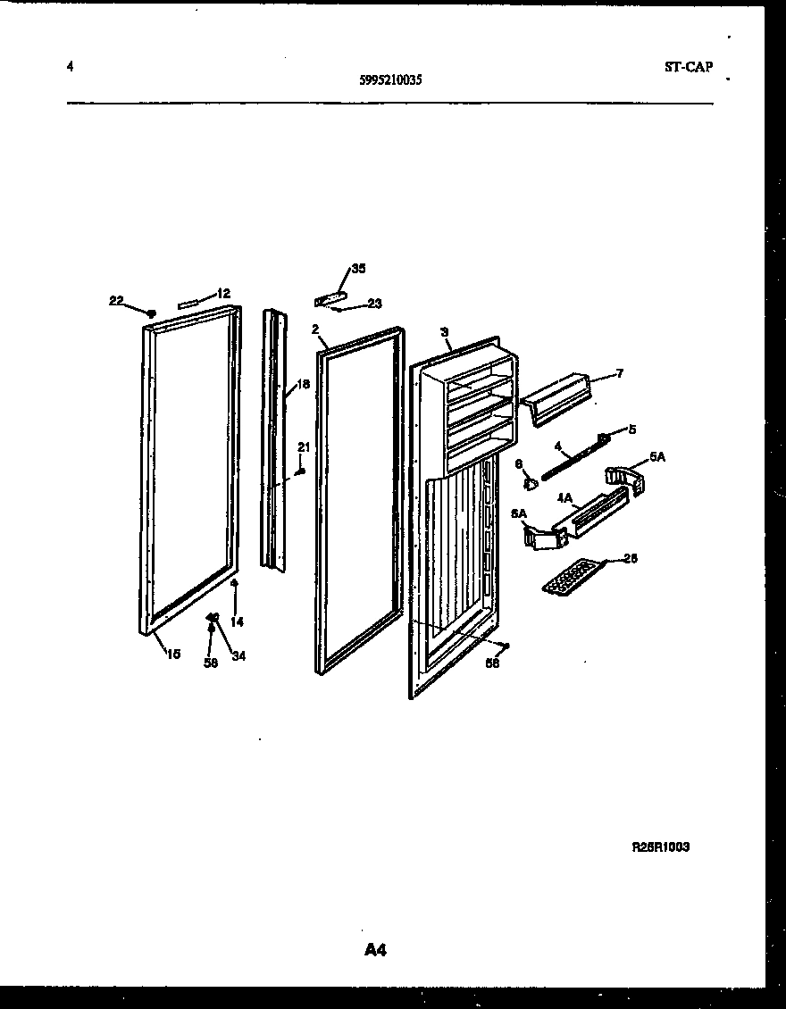03 - REFRIGERATOR DOOR PARTS