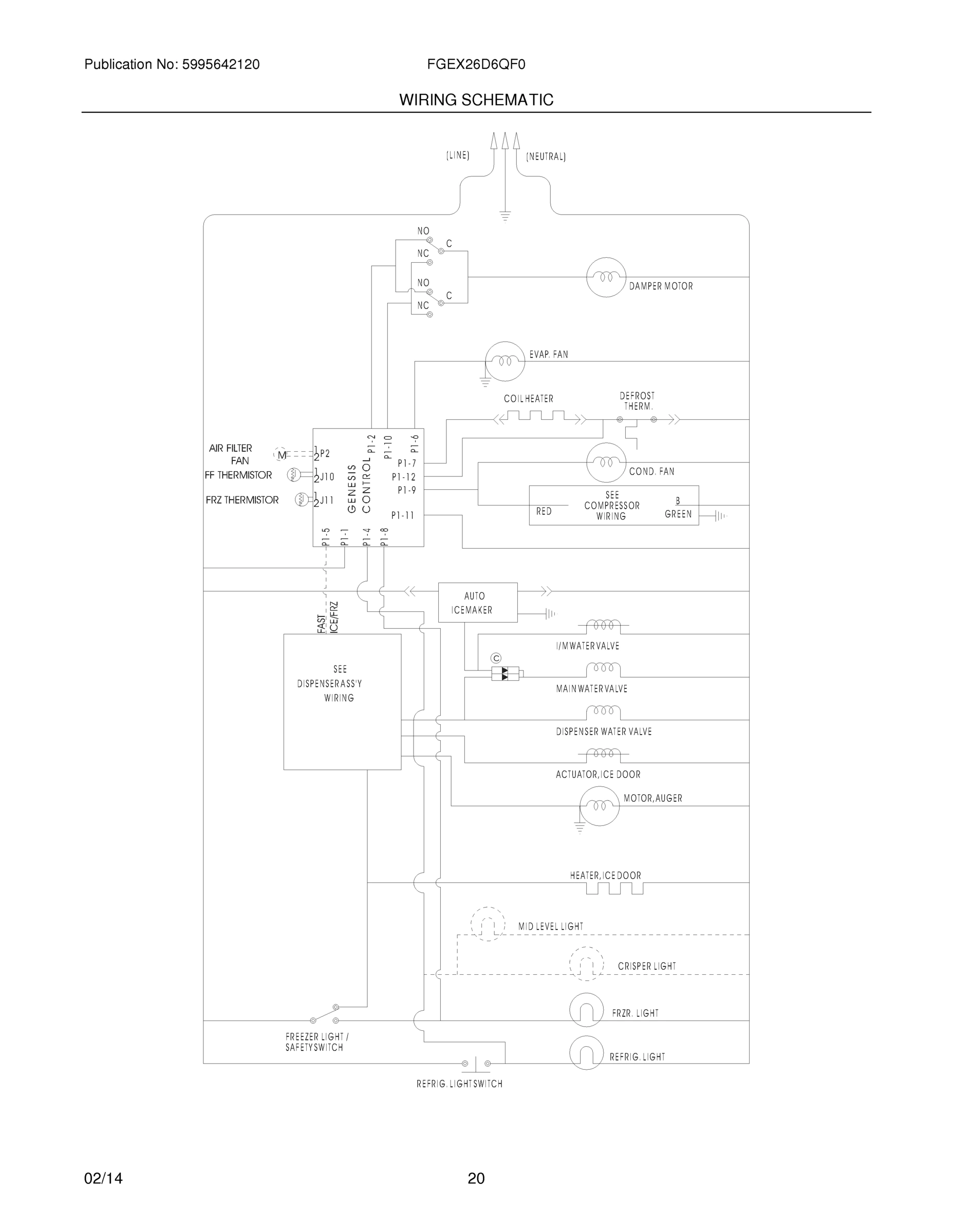 20 - WIRING SCHEMATIC