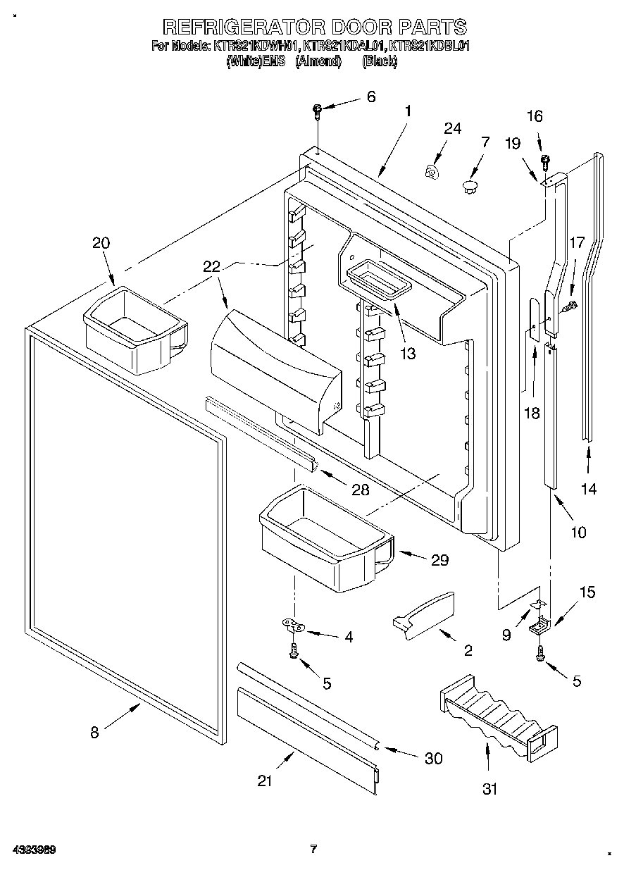 04 - REFRIGERATOR DOOR