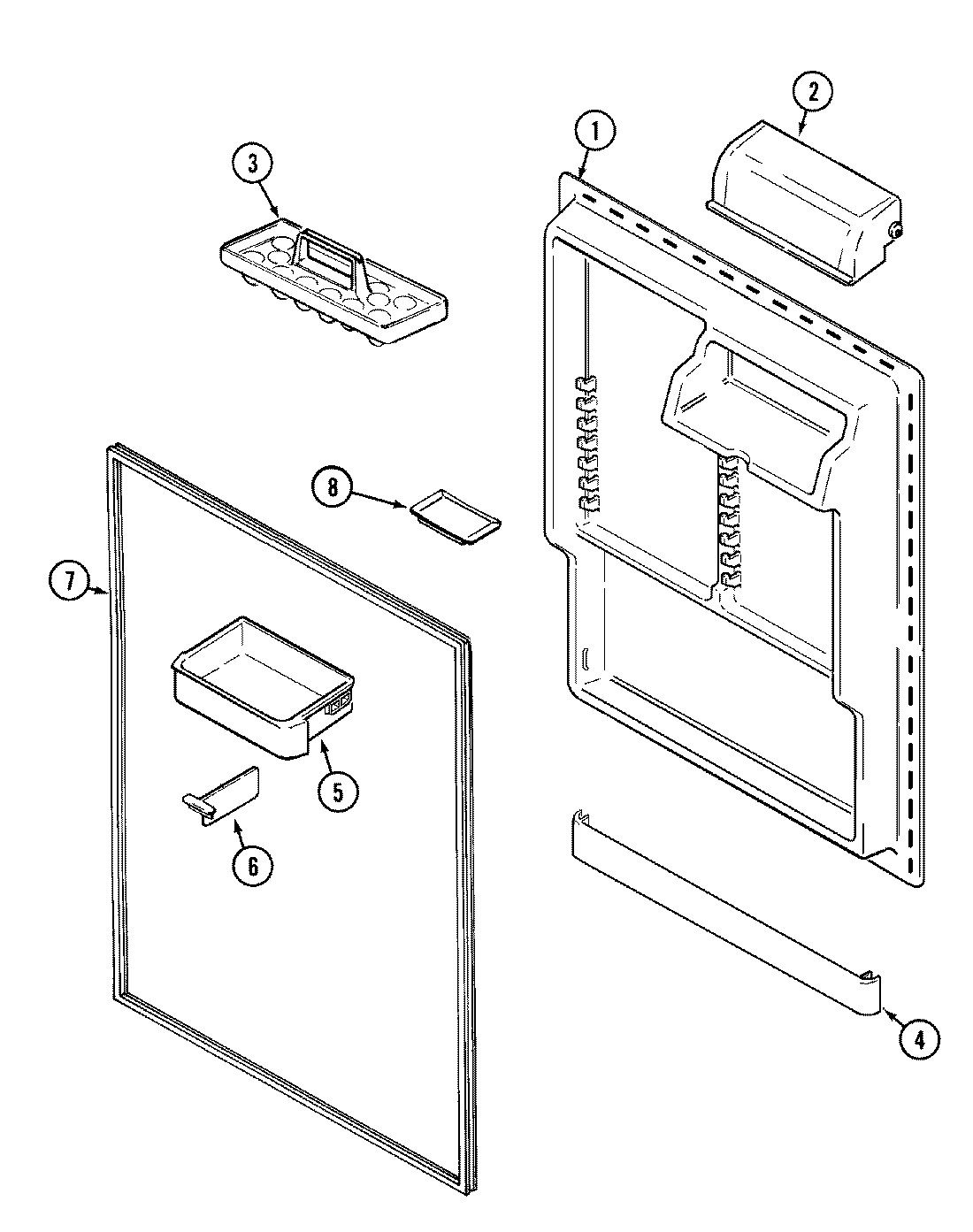 06 - FRESH FOOD INNER DOOR