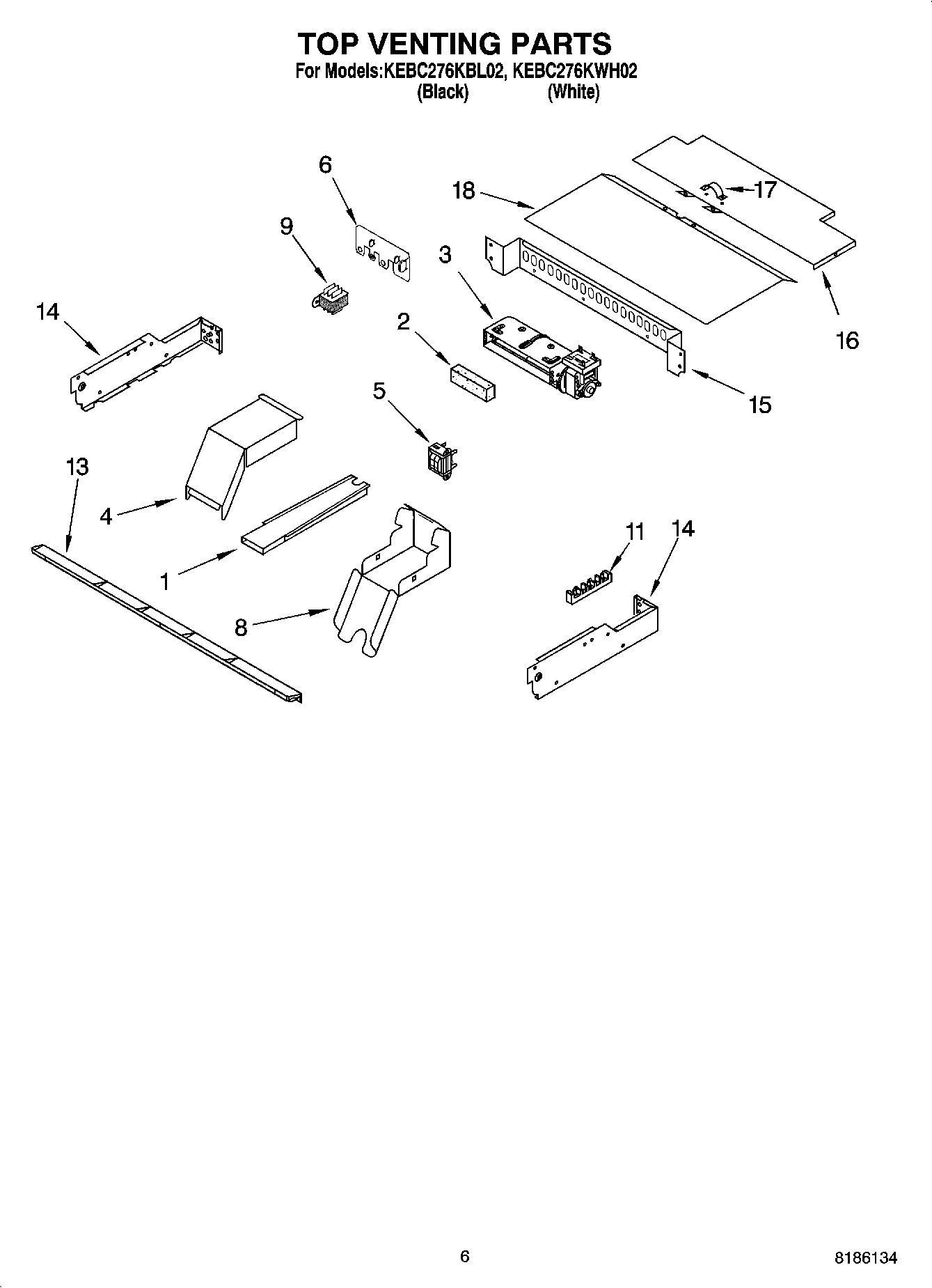 05 - TOP VENTING PARTS, OPTIONAL PARTS