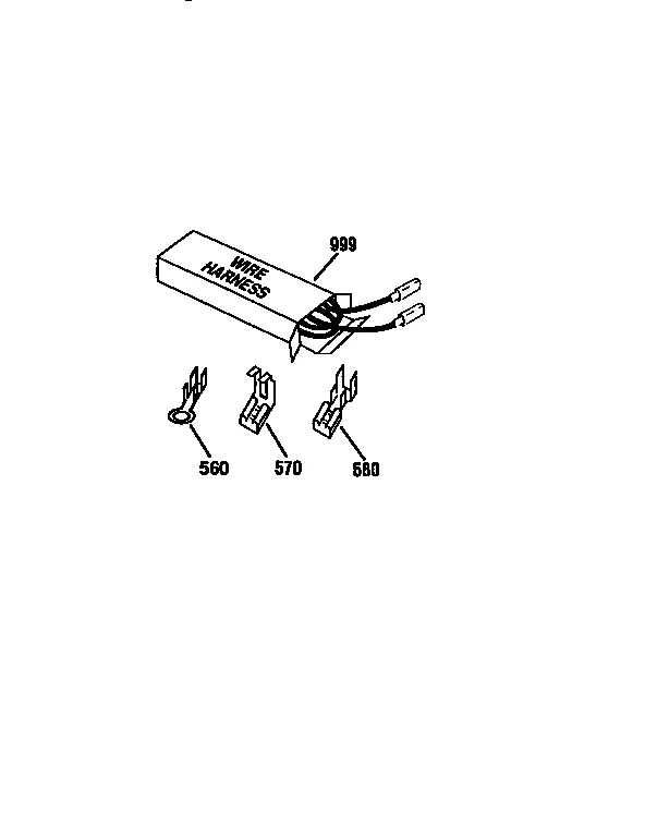 WIRE HARNESS AND COMPONENTS