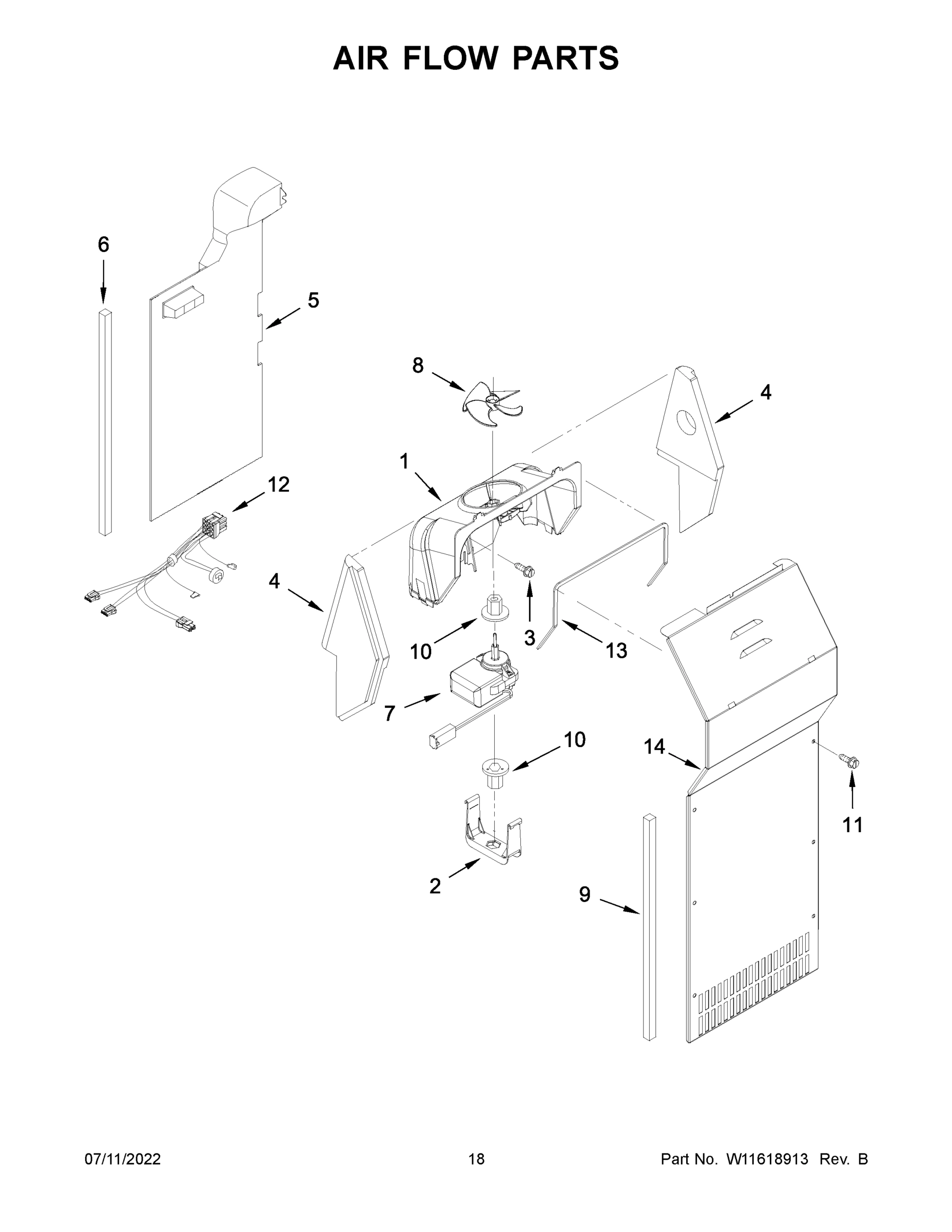 10 - AIR FLOW PARTS