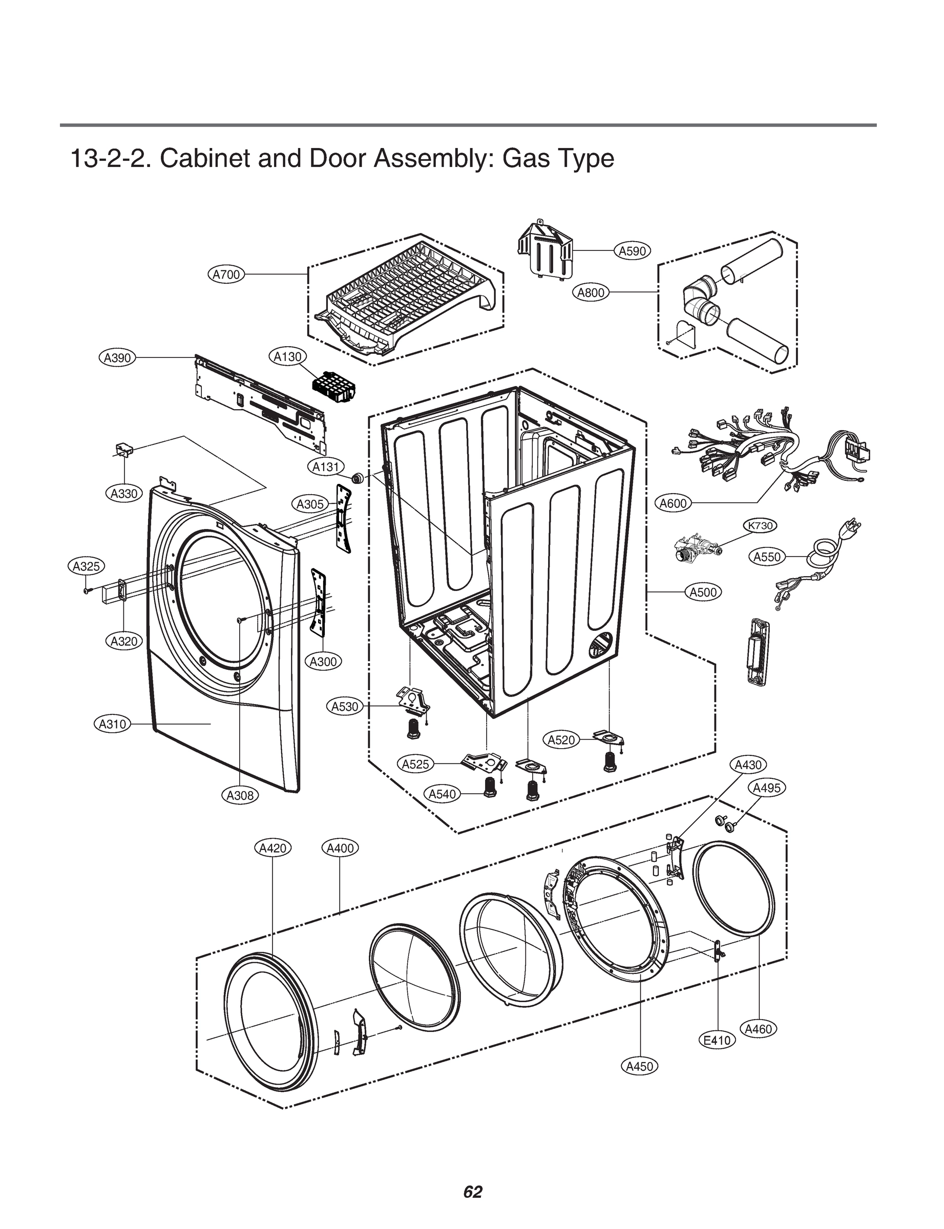CABINET AND DOOR ASSEMBLY
