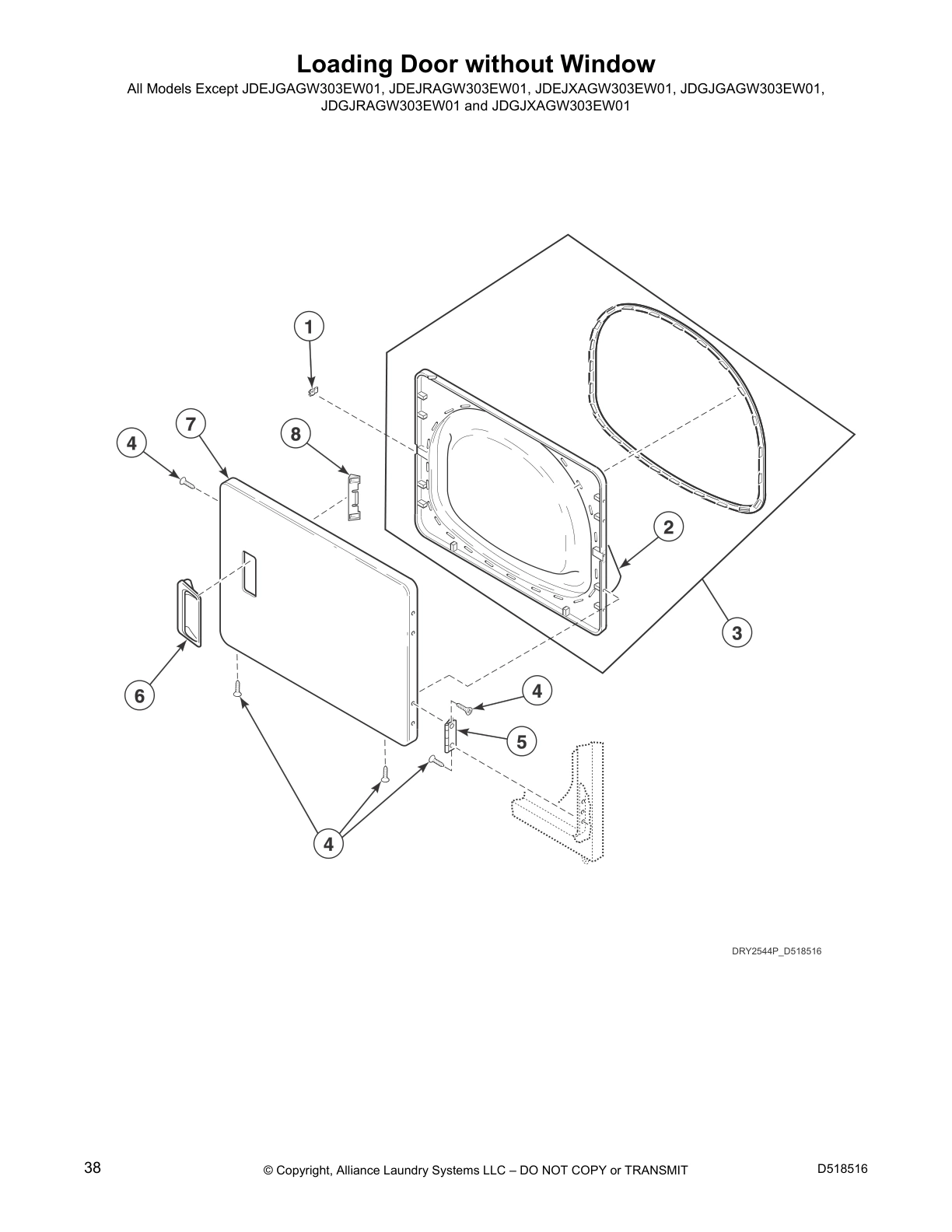 Loading Door without Window