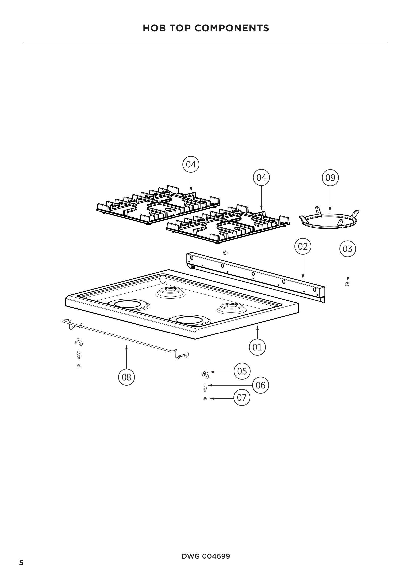 HOBTOP COMPONENTS