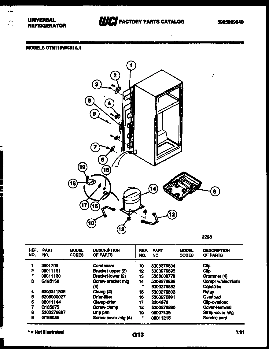 06 - SYSTEM AND AUTOMATIC DEFROST PARTS