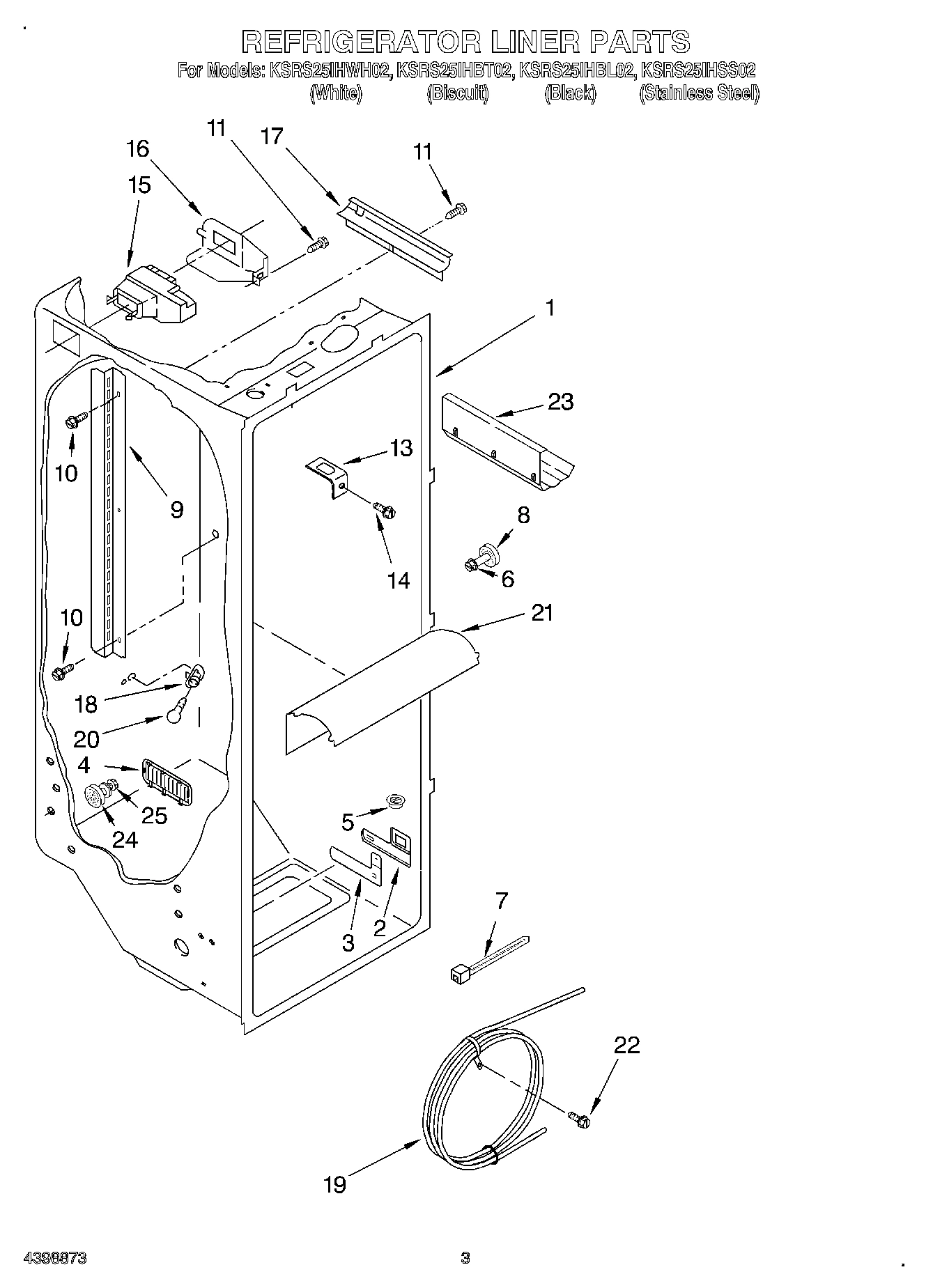 02 - REFRIGERATOR LINER