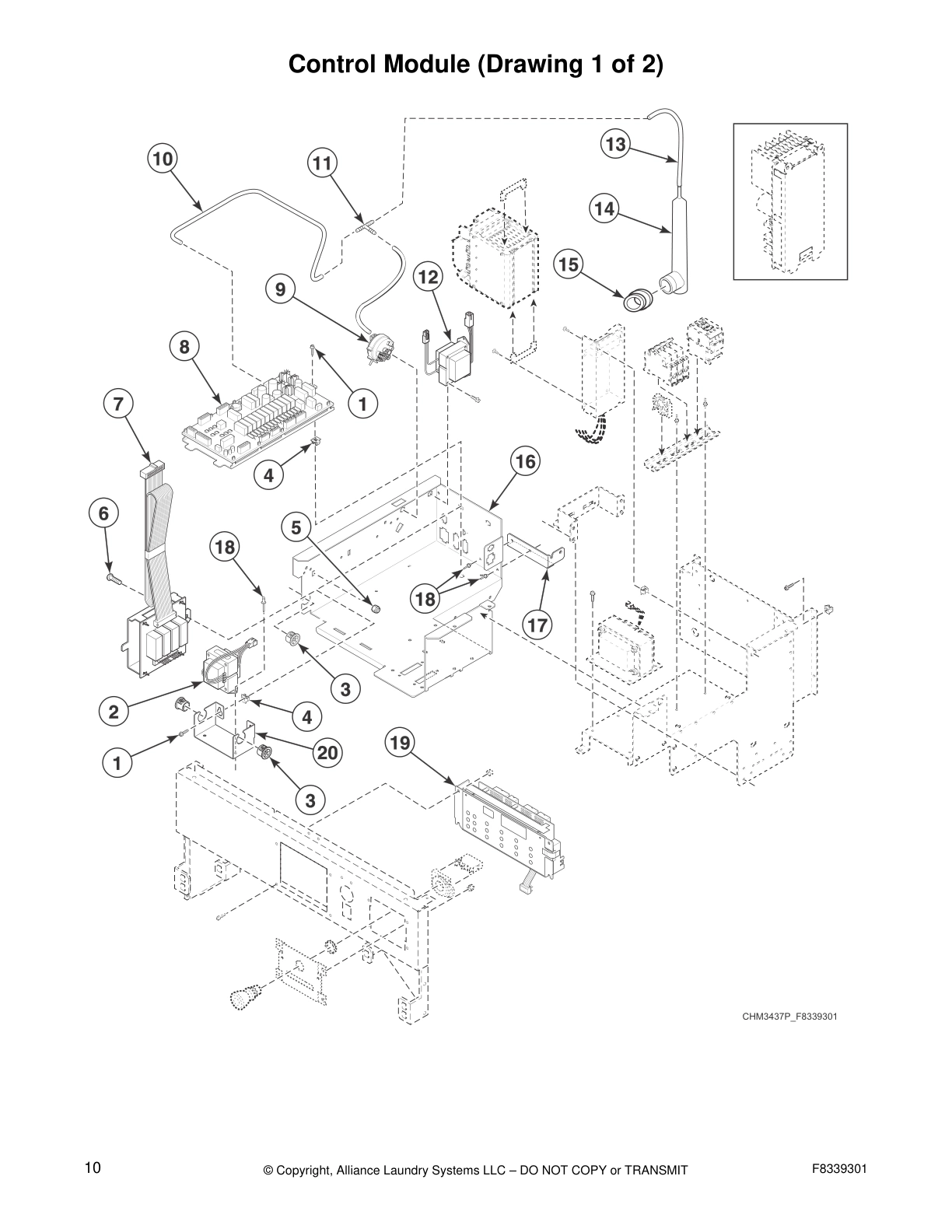 Control Module (Drawing 1 of 2)