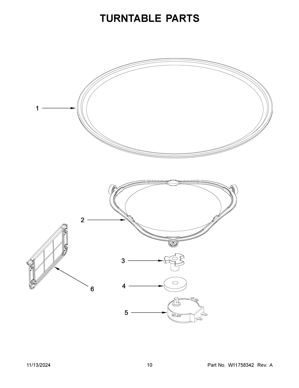 06 - TURNTABLE PARTS