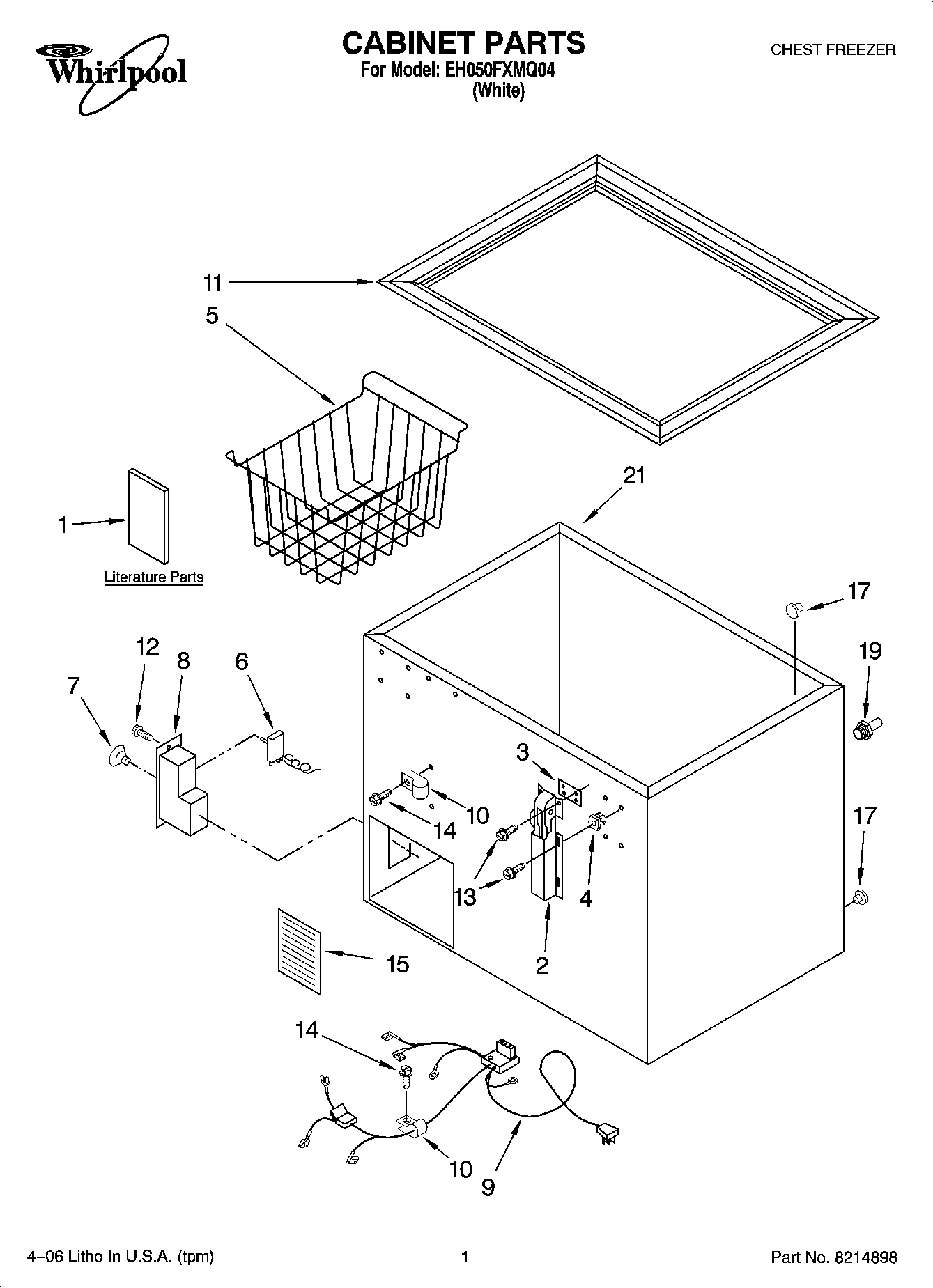 01 - CABINET PARTS
