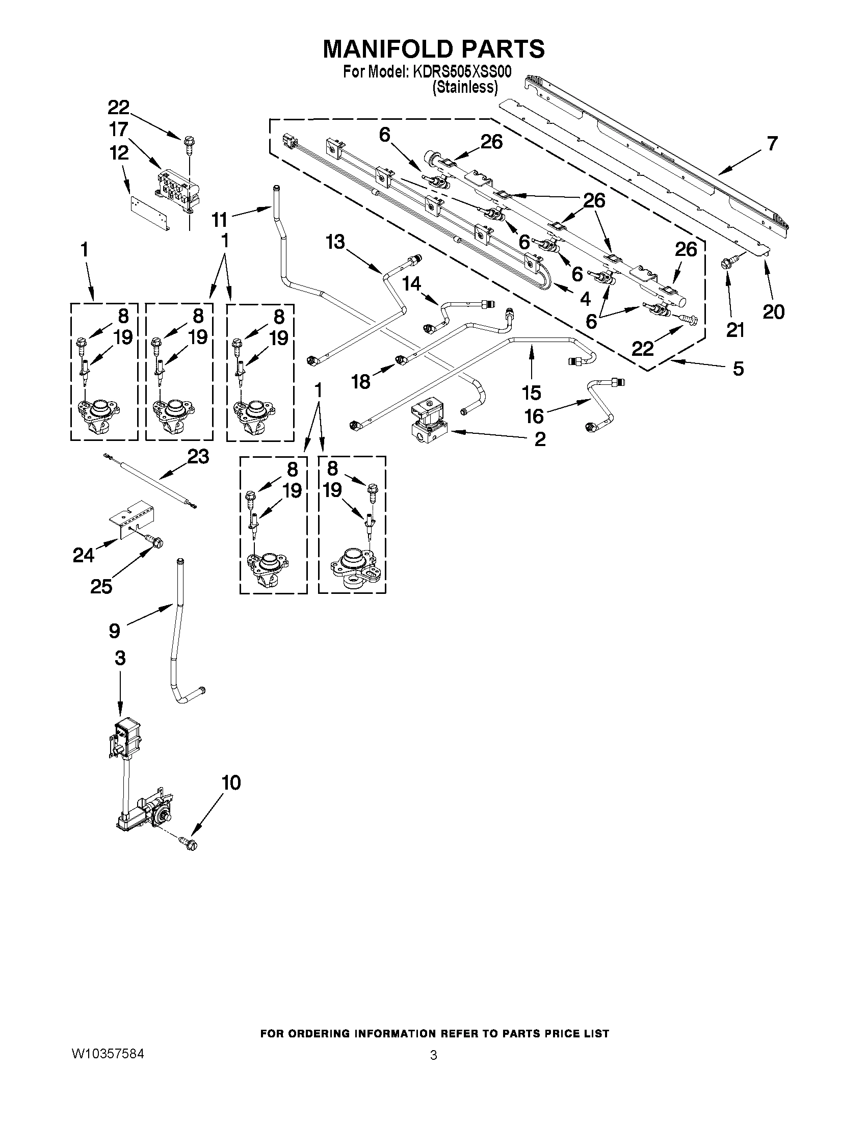 03 - MANIFOLD PARTS