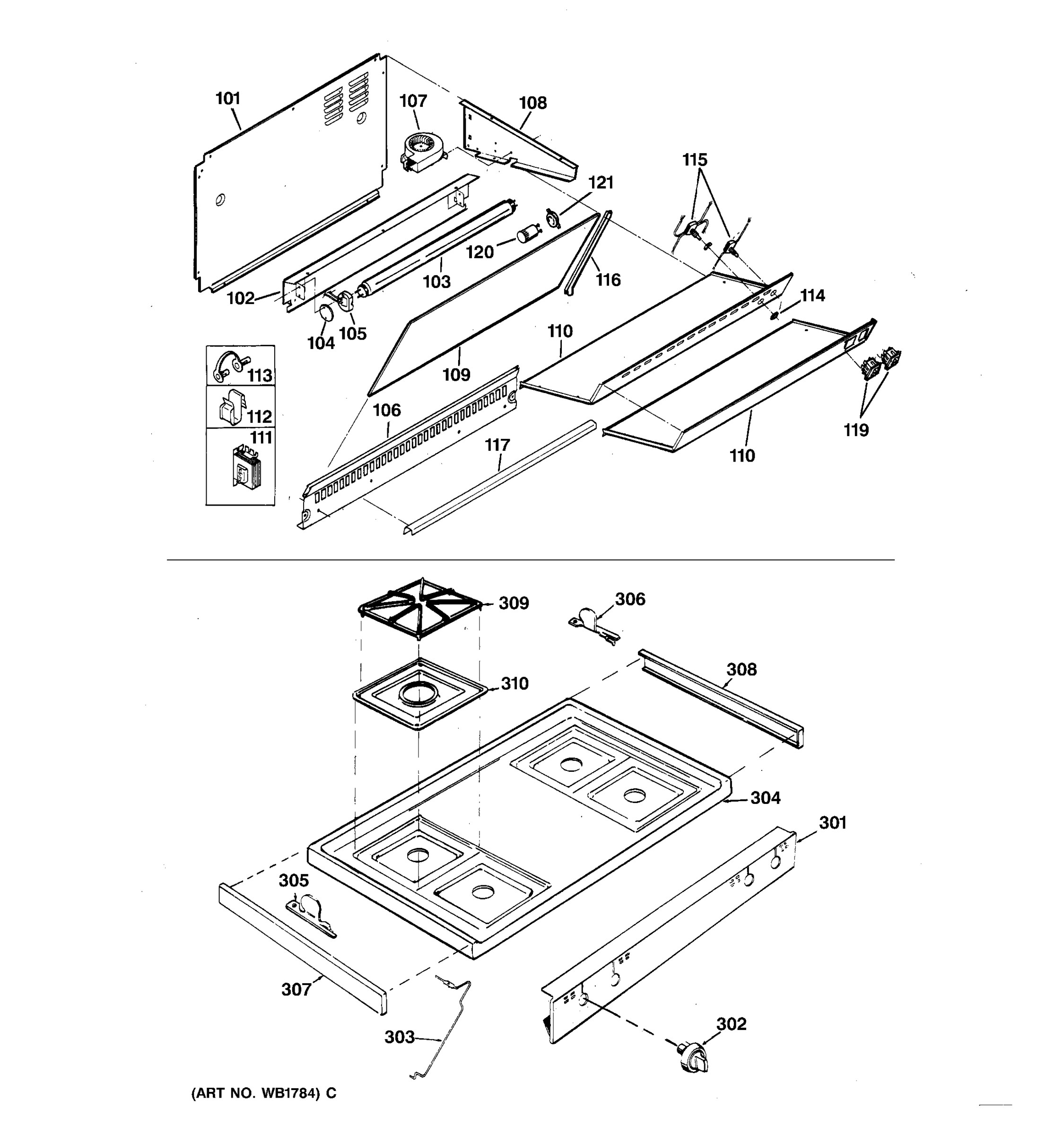 BACKSPLASH & COOKTOP