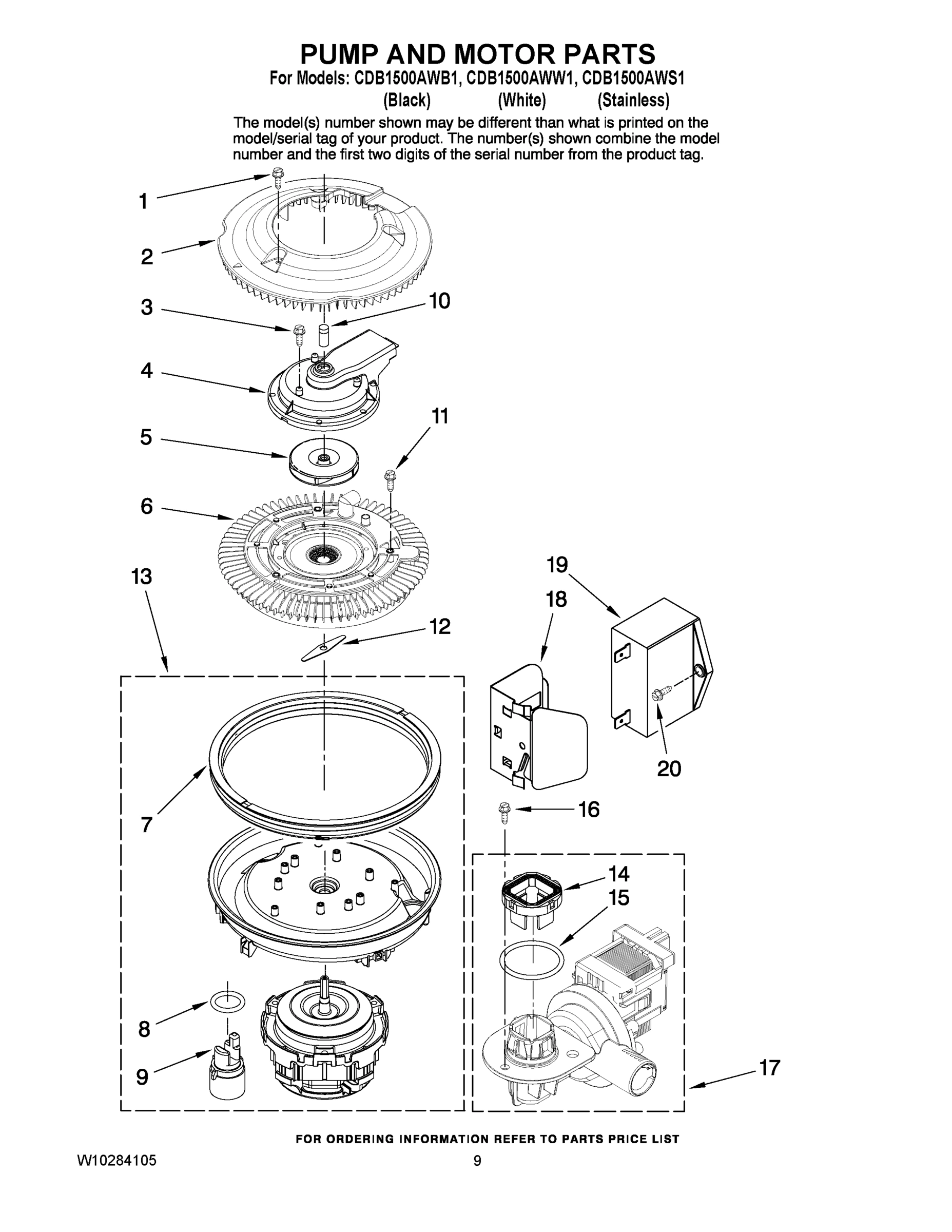 08 - PUMP AND MOTOR PARTS