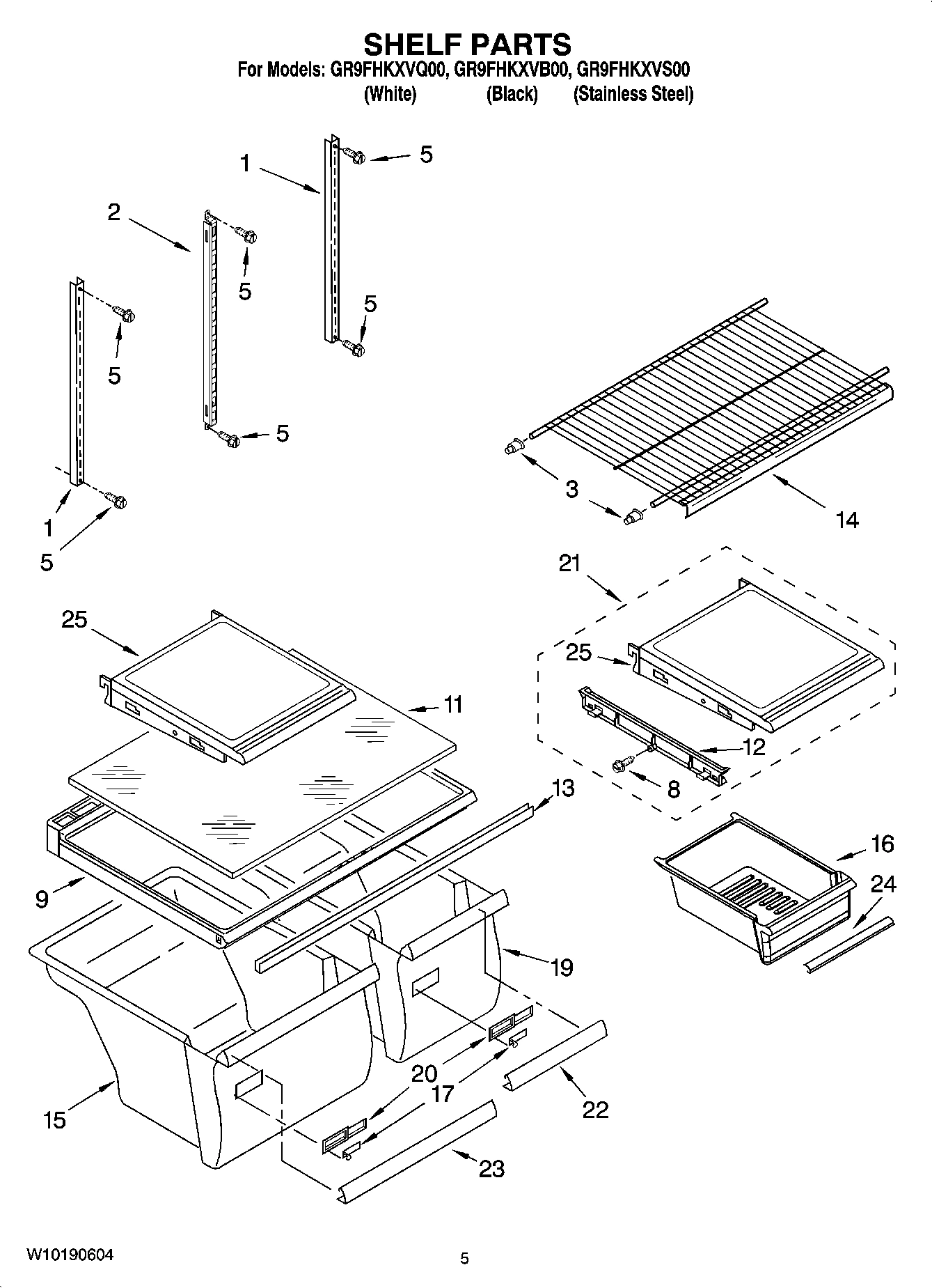 03 - SHELF PARTS