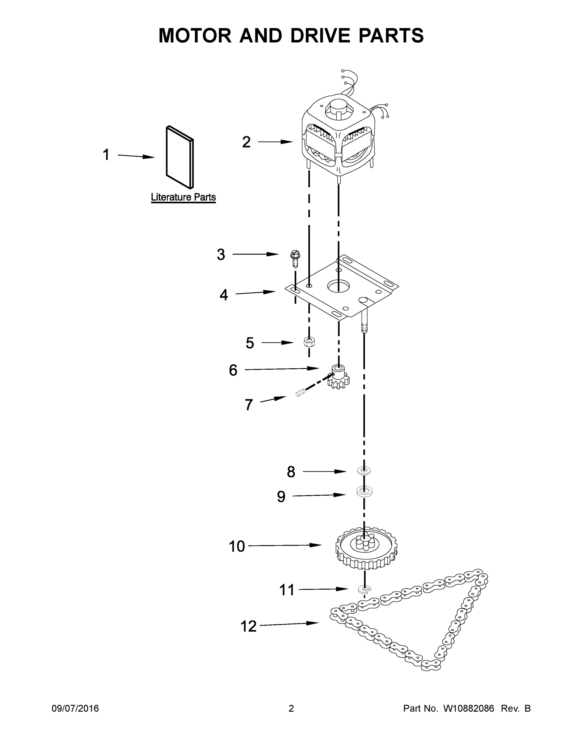 02 - MOTOR AND DRIVE PARTS