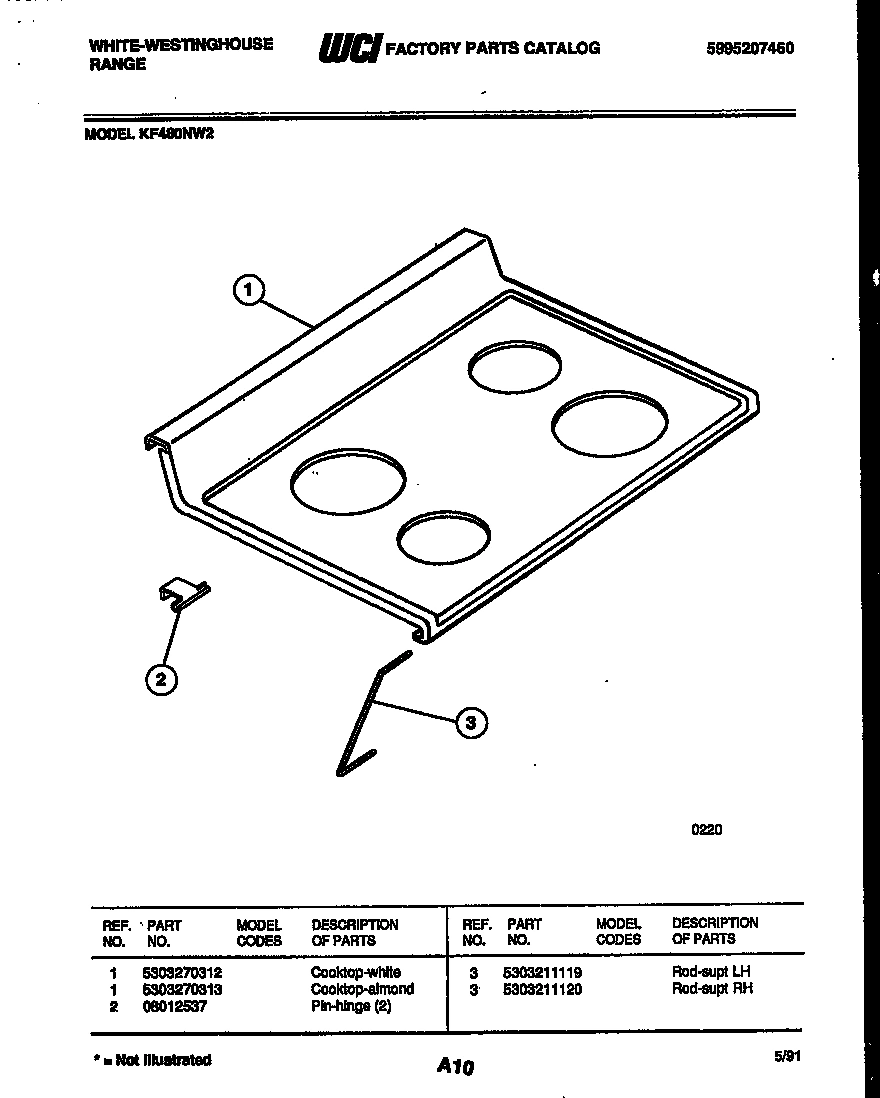 03 - COOKTOP PARTS