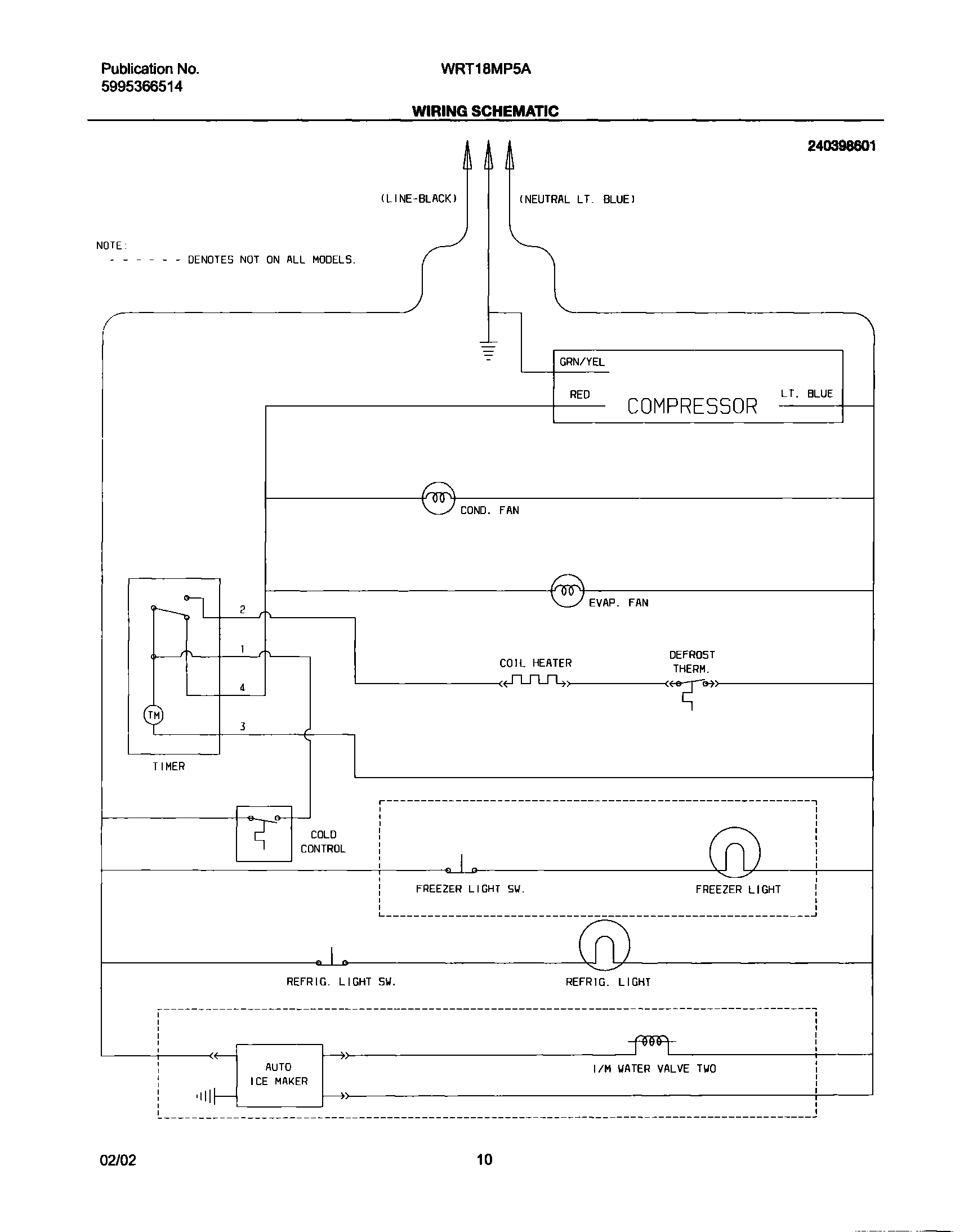 10 - WIRING SCHEMATIC