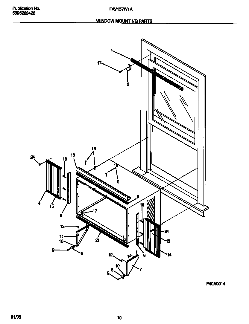 06 - WINDOW MOUNTING PARTS