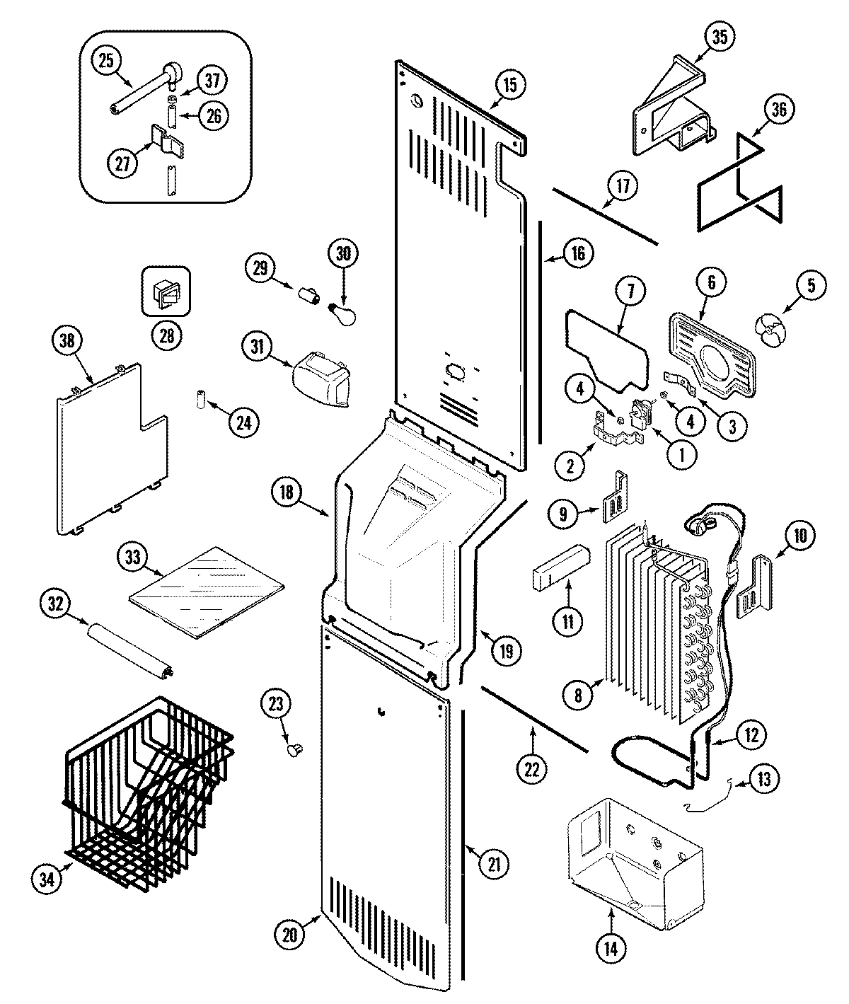 04 - FREEZER COMPARTMENT