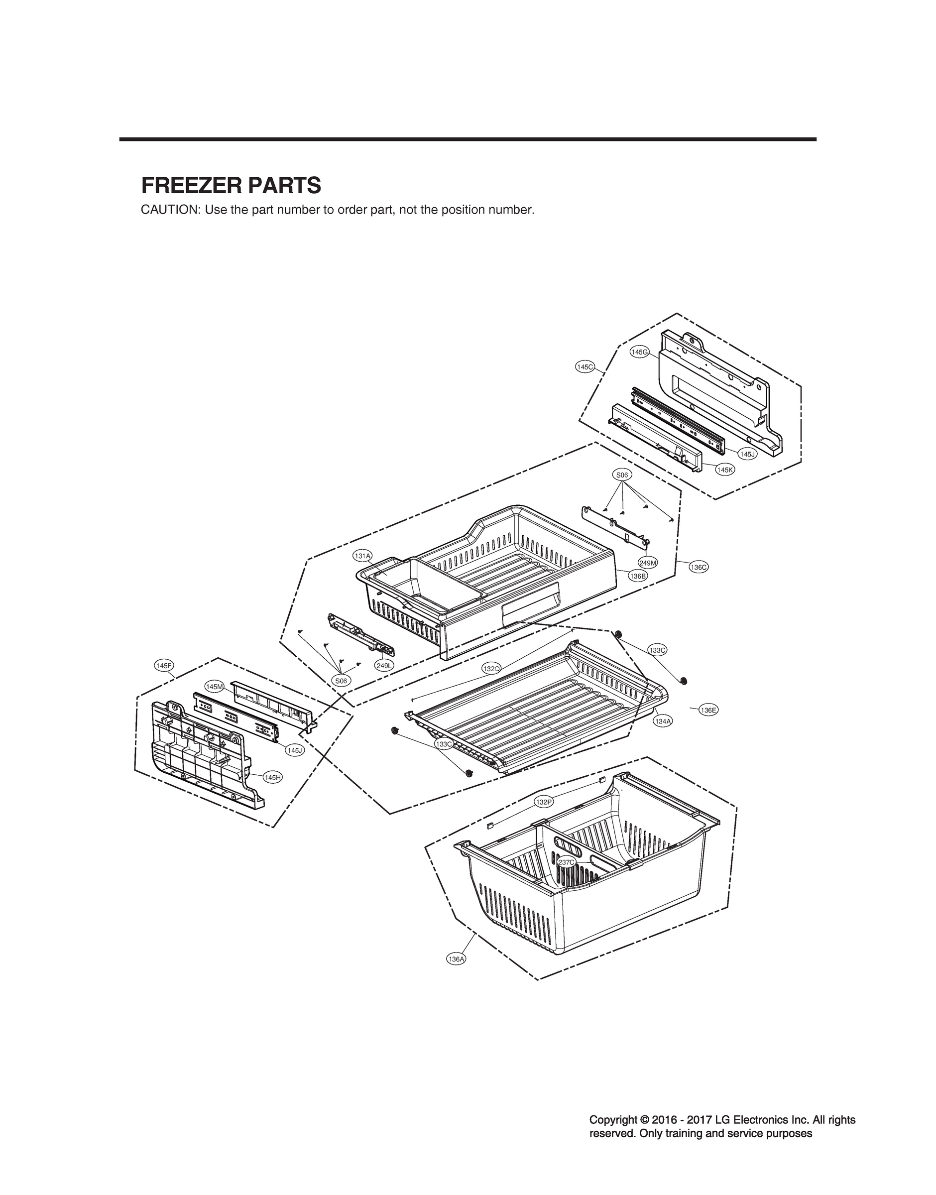 FREEZER PARTS