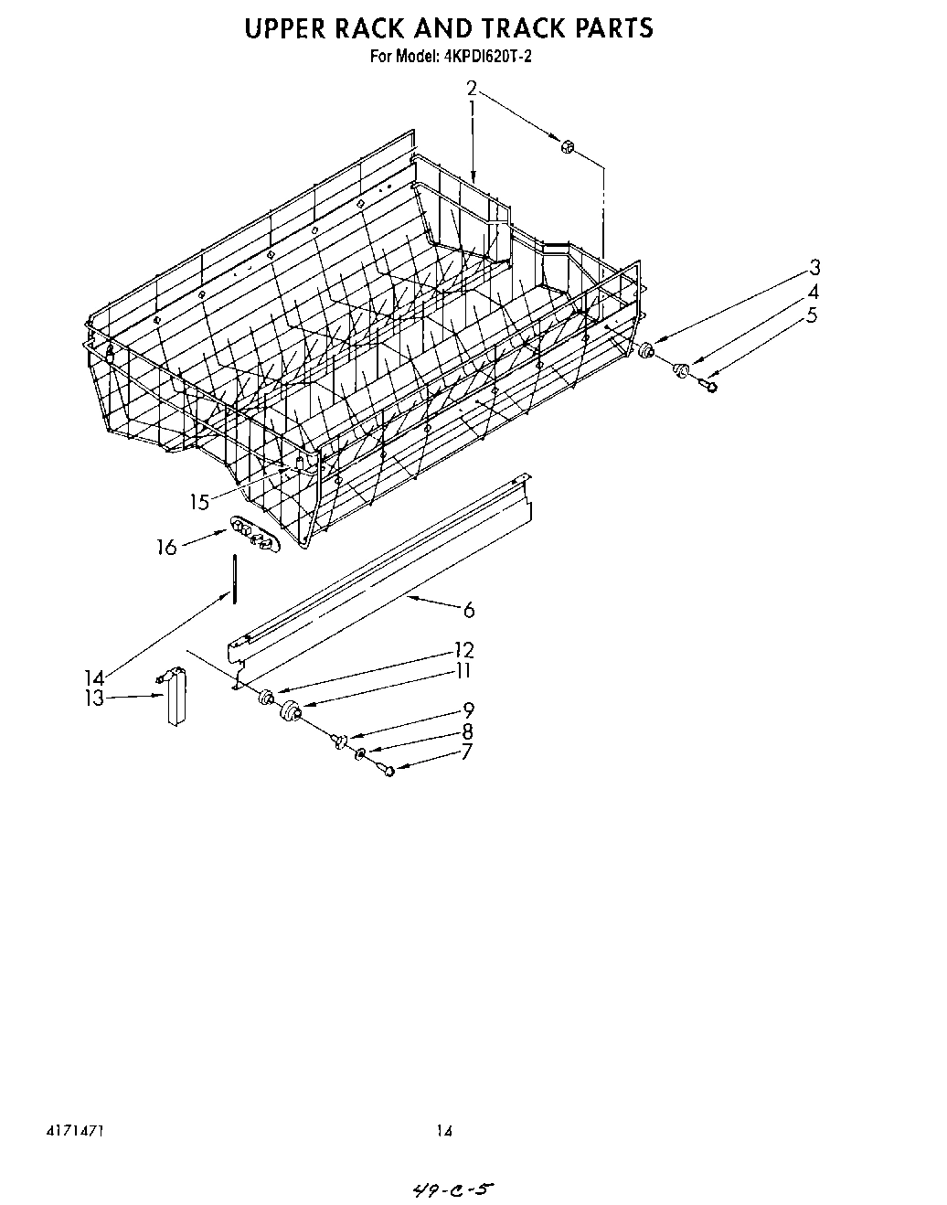 11 - UPPER RACK AND TRACK