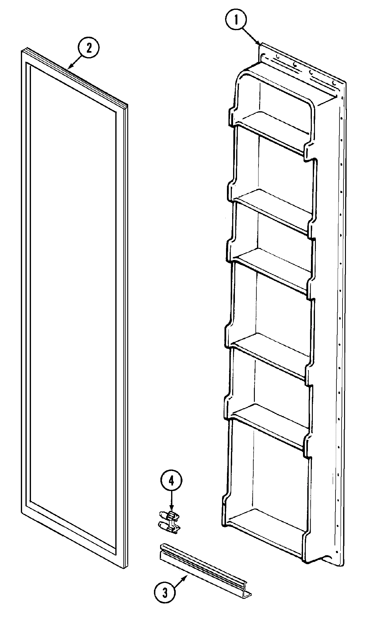 02 - FREEZER INNER DOOR