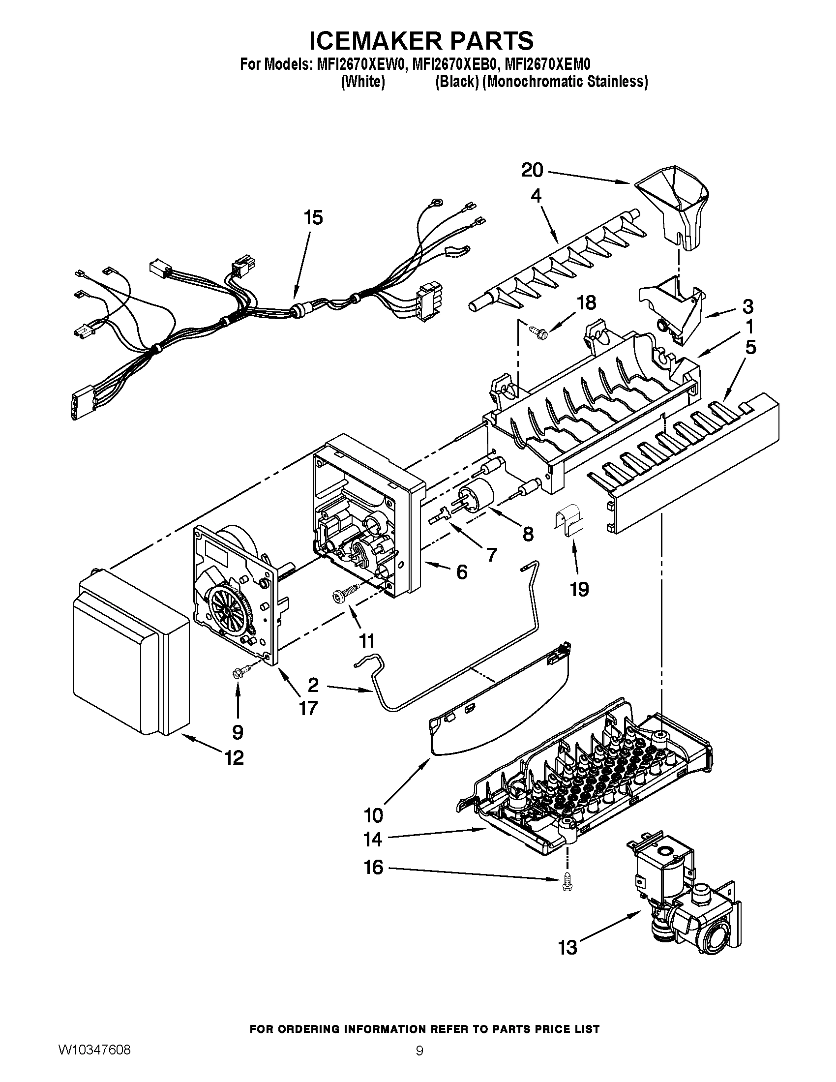 05 - ICEMAKER PARTS