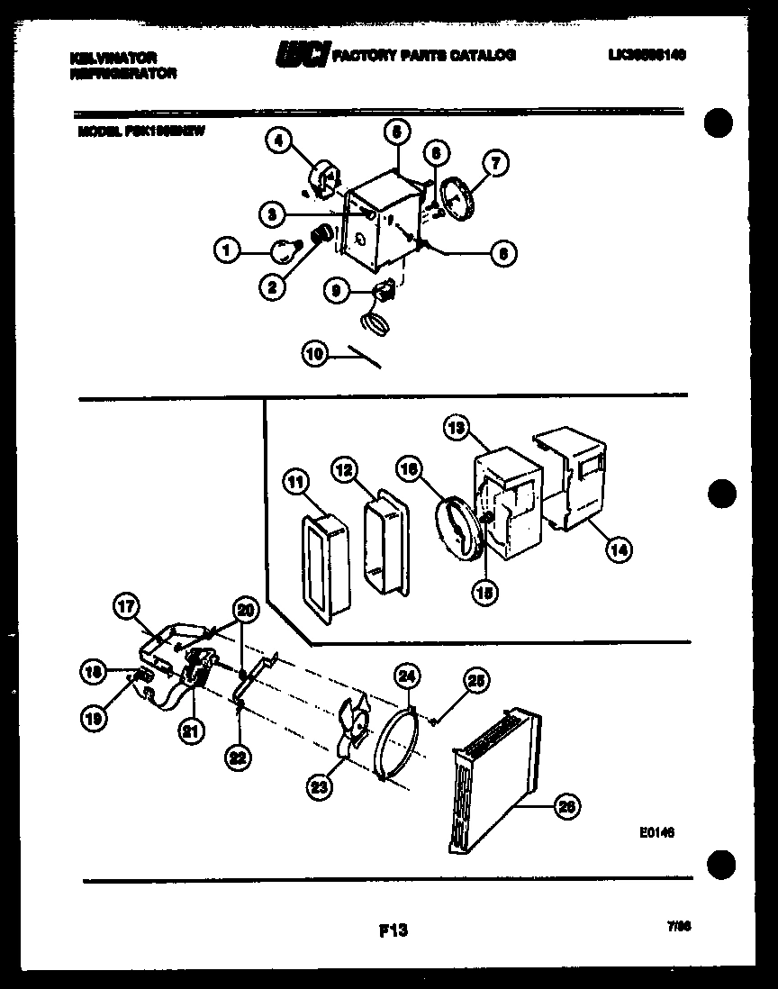 06 - REFRIGERATOR CONTROL ASSEMBLY, DAMP