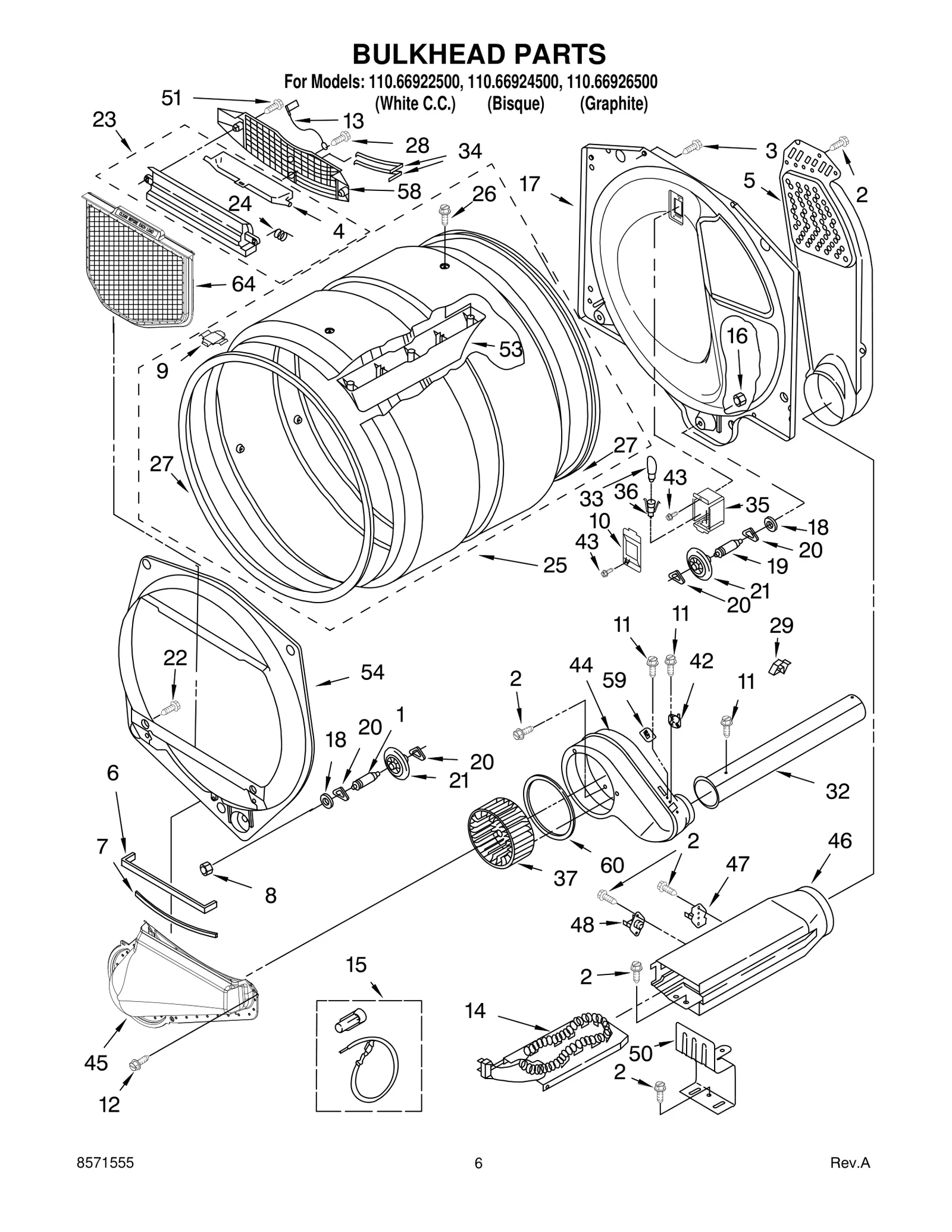 BULKHEAD PARTS