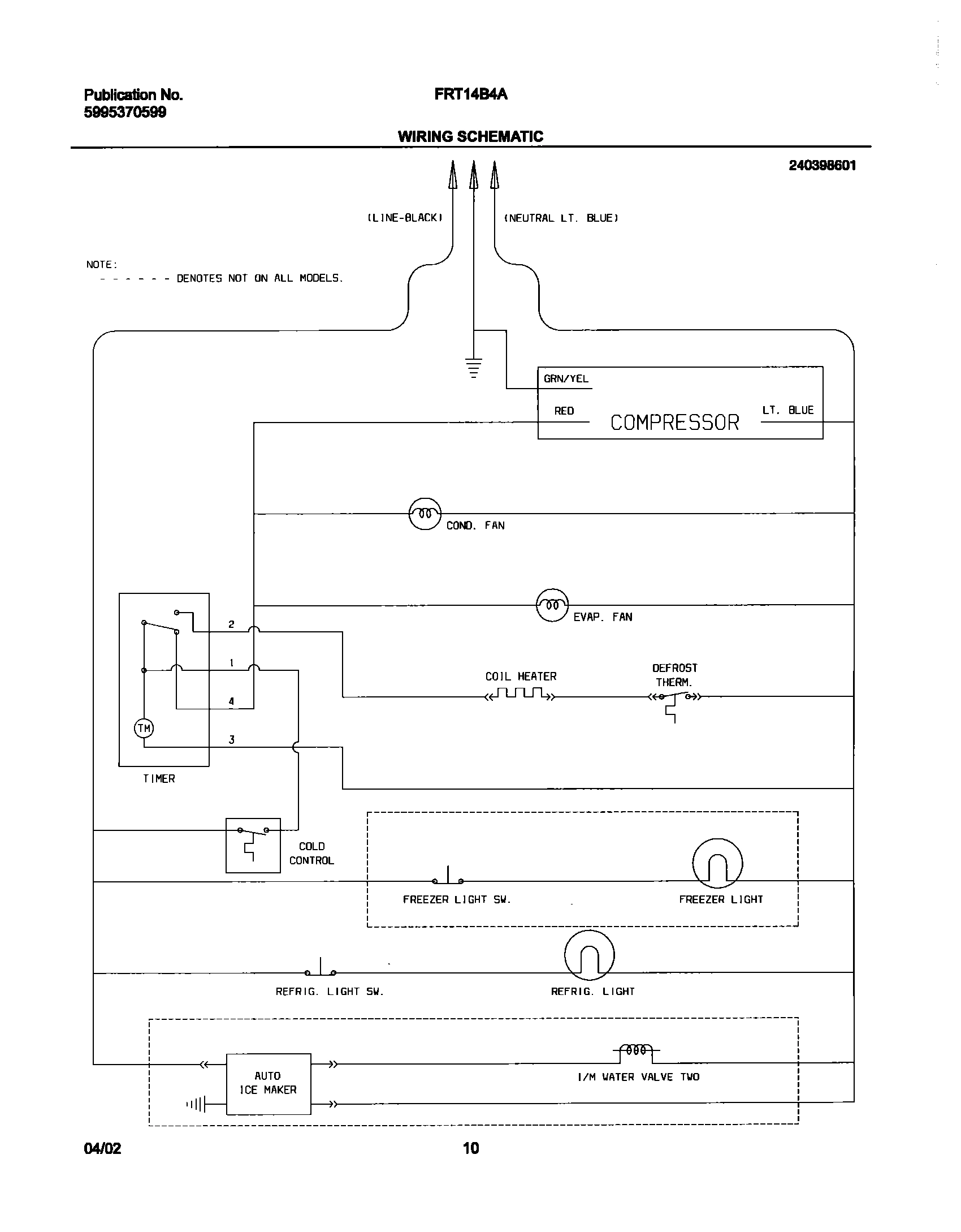 10 - WIRING SCHEMATIC