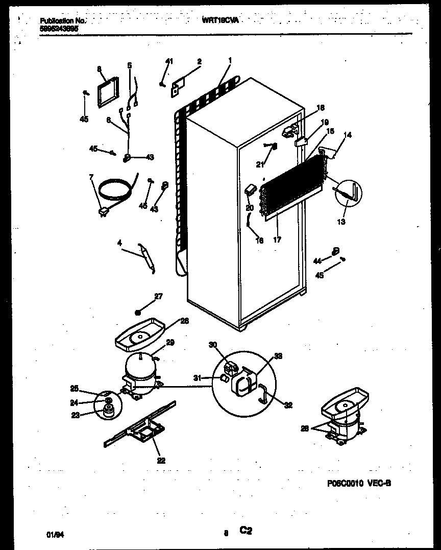 05 - SYSTEM AND AUTOMATIC DEFROST PARTS
