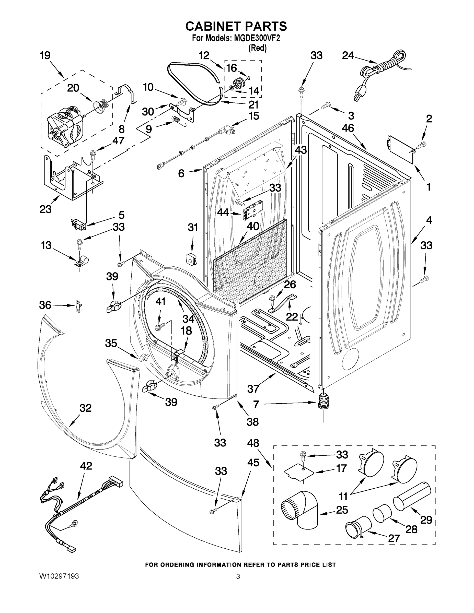 02 - CABINET PARTS