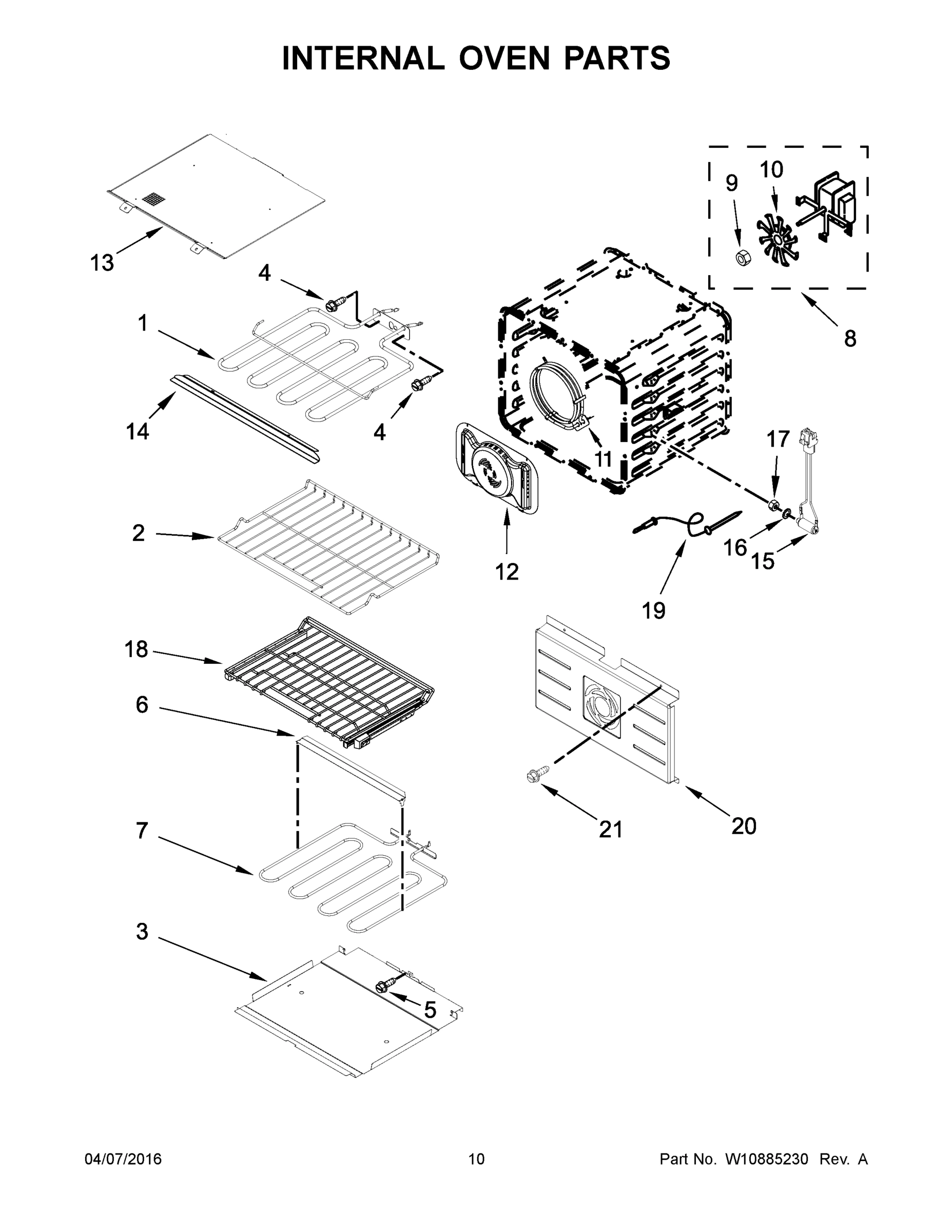 06 - INTERNAL OVEN PARTS