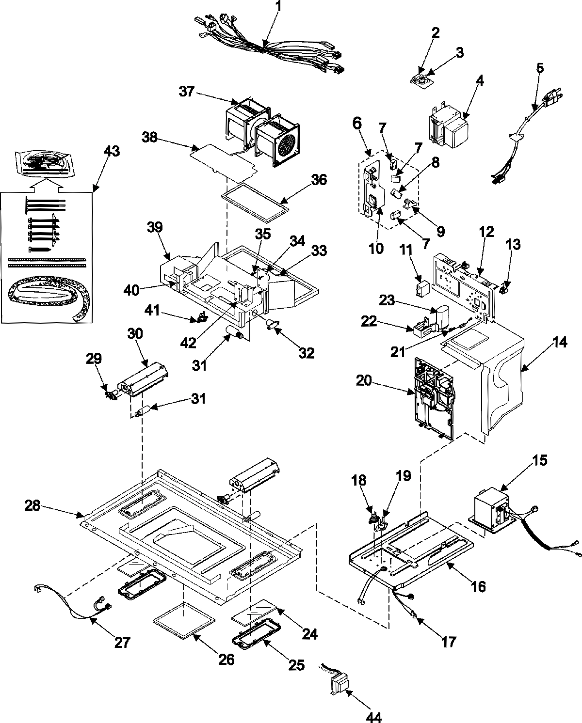 03 - INTERNAL CONTROL/LATCH ASY/BASE
