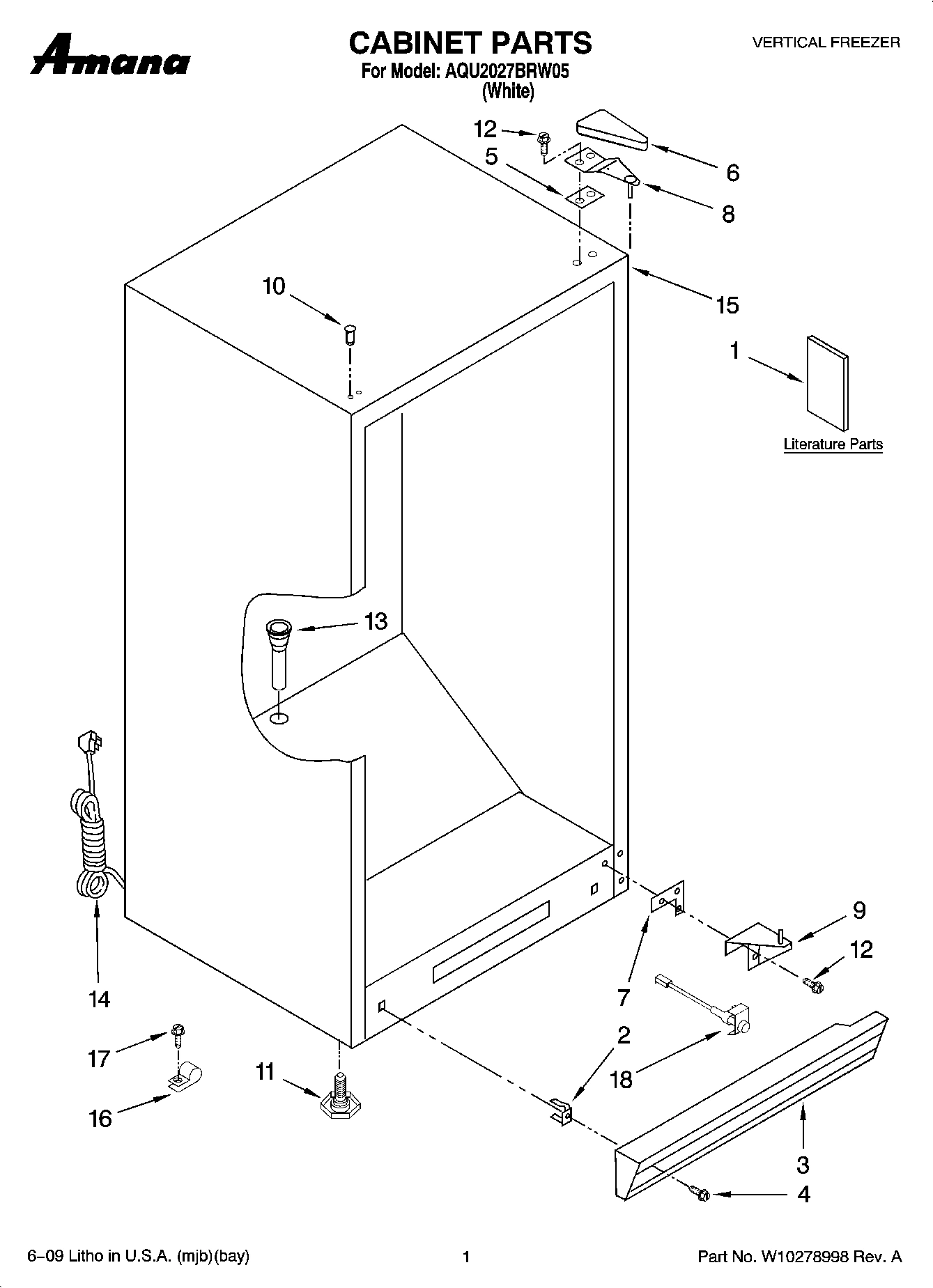 01 - CABINET PARTS