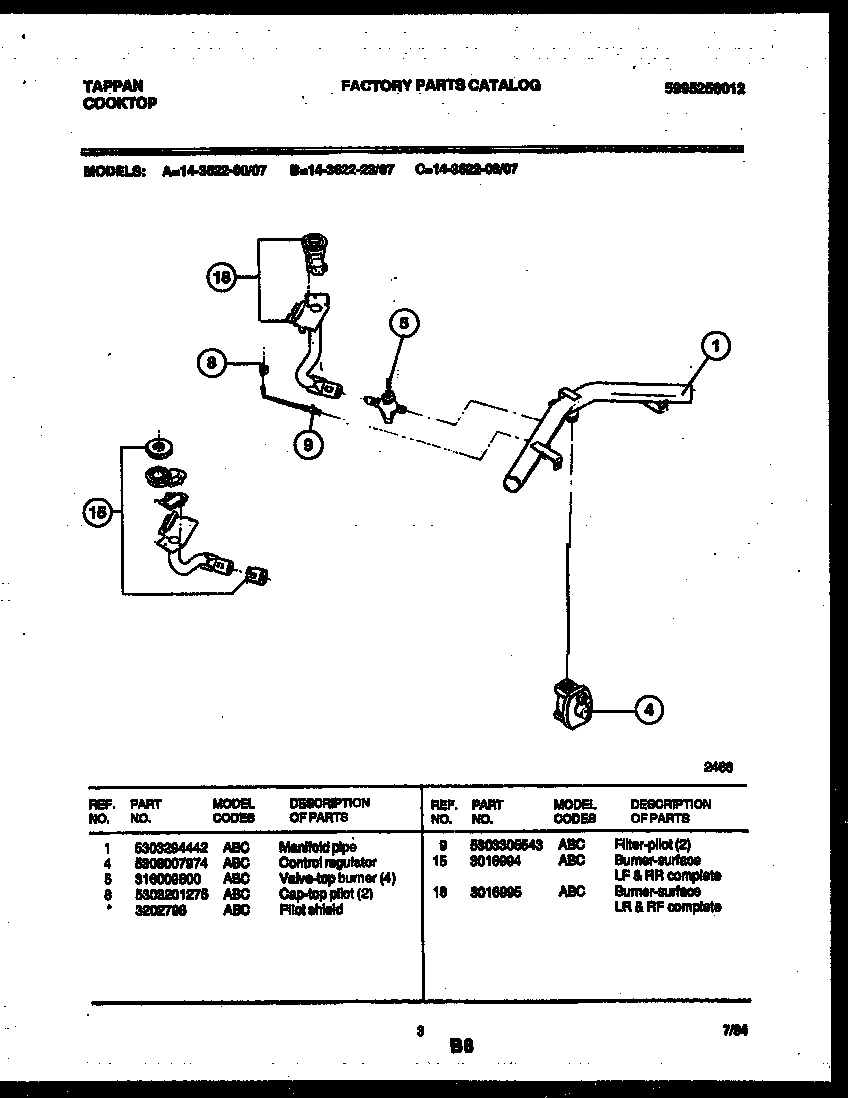 03 - BURNER, MANIFOLD AND GAS CONTROL