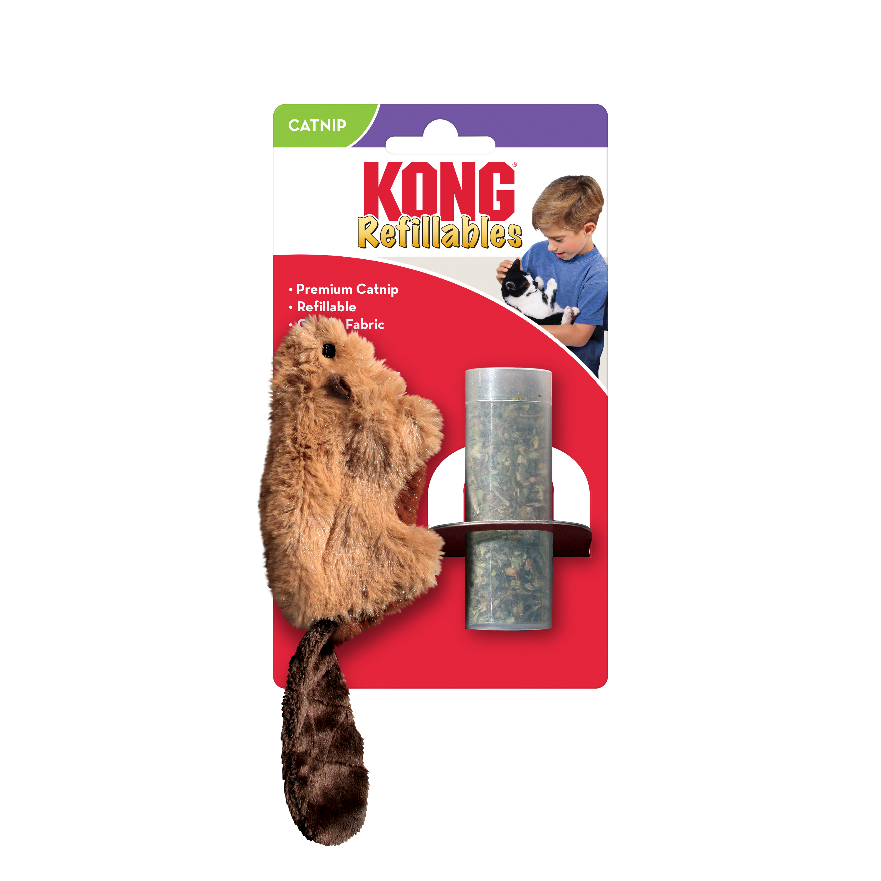 KONG REFILLABLES BEAVER KONG REFILLABLES BEAVER
