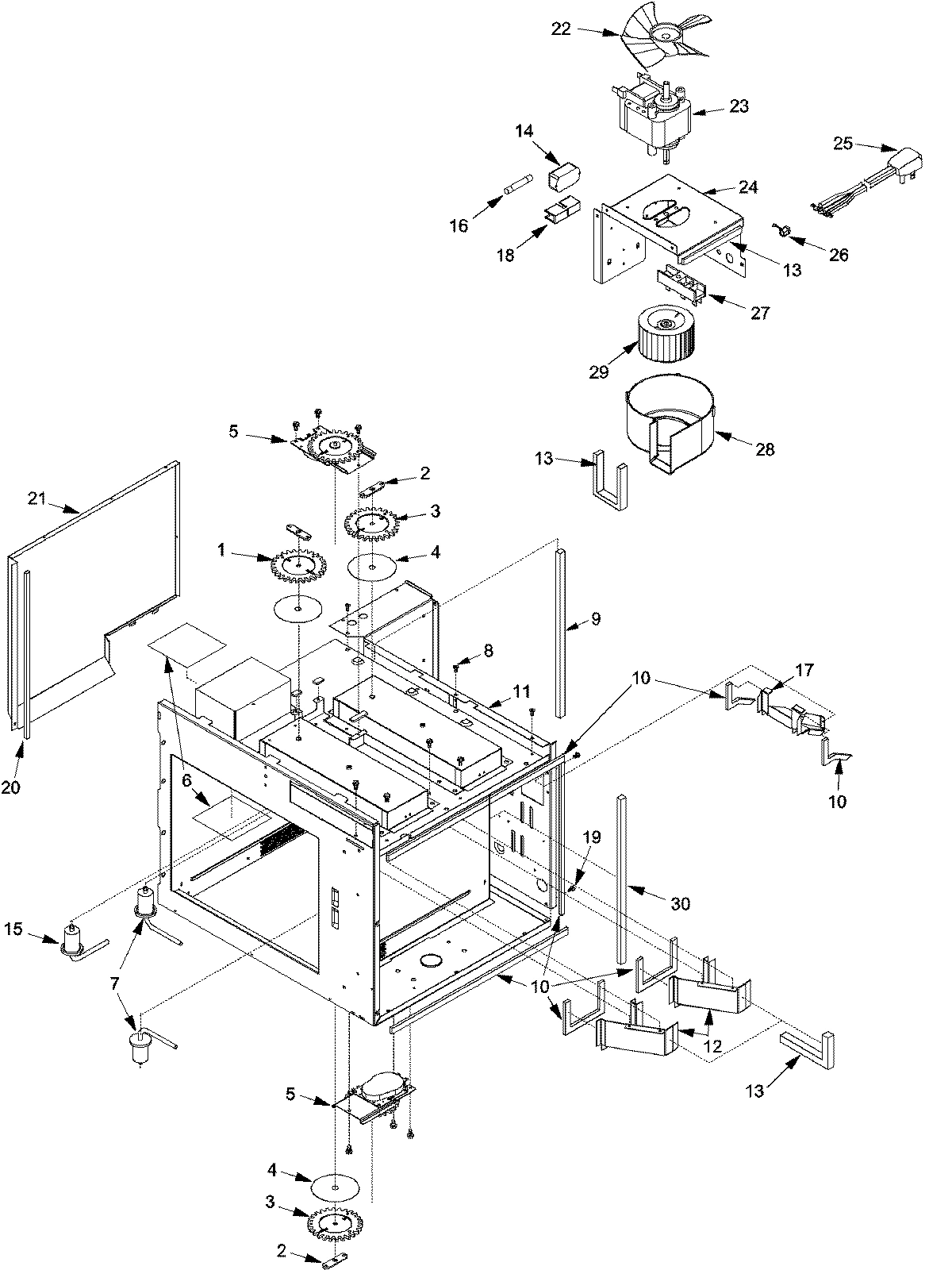 01 - ANTENNAS, BLOWER, DUCTS,