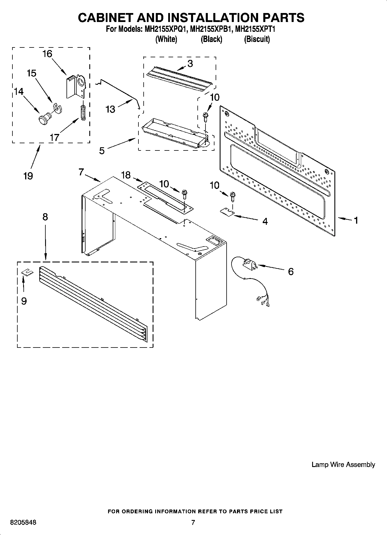 06 - CABINET AND INSTALLATION PARTS