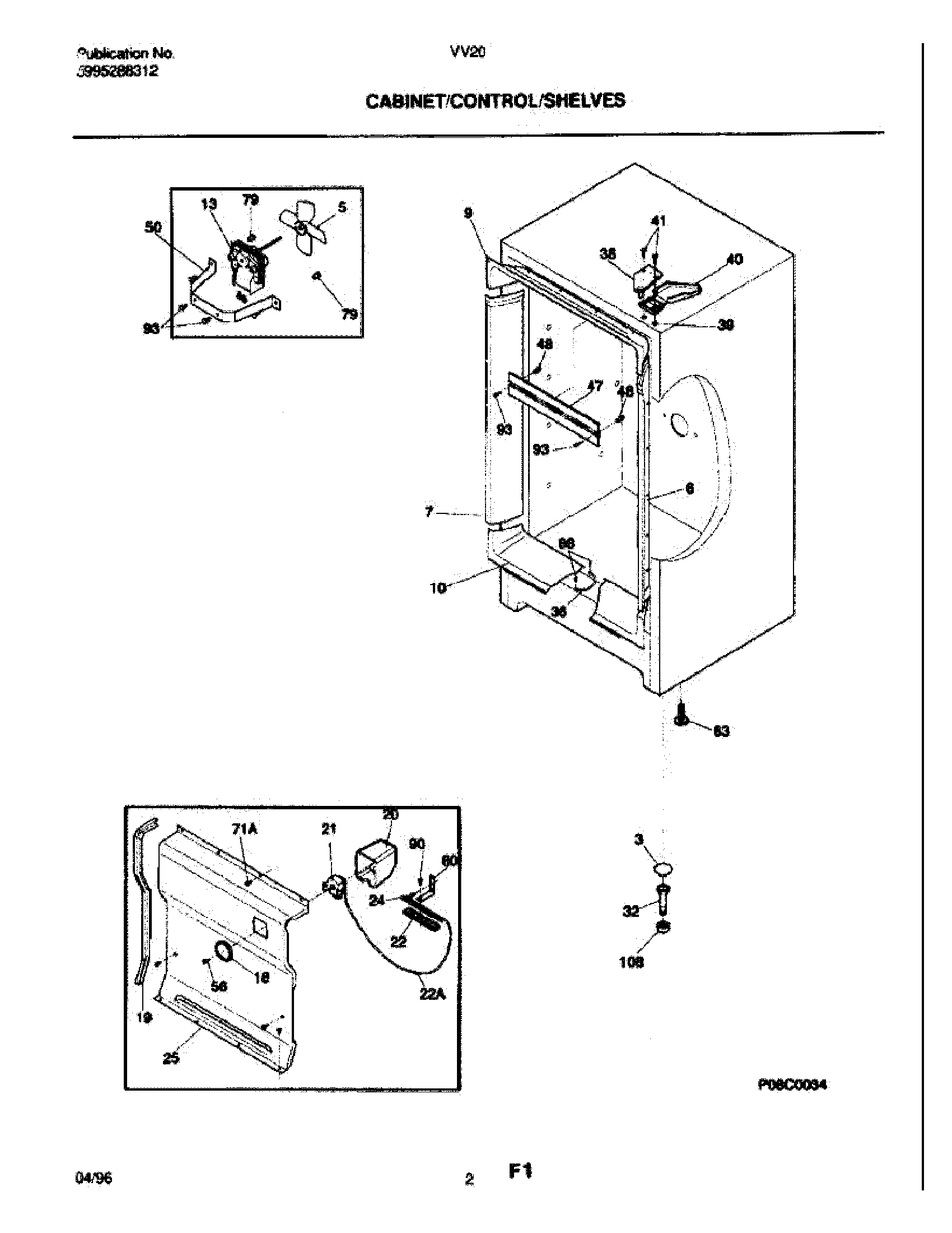 03 - CABINET/CONTROL/SHELVES