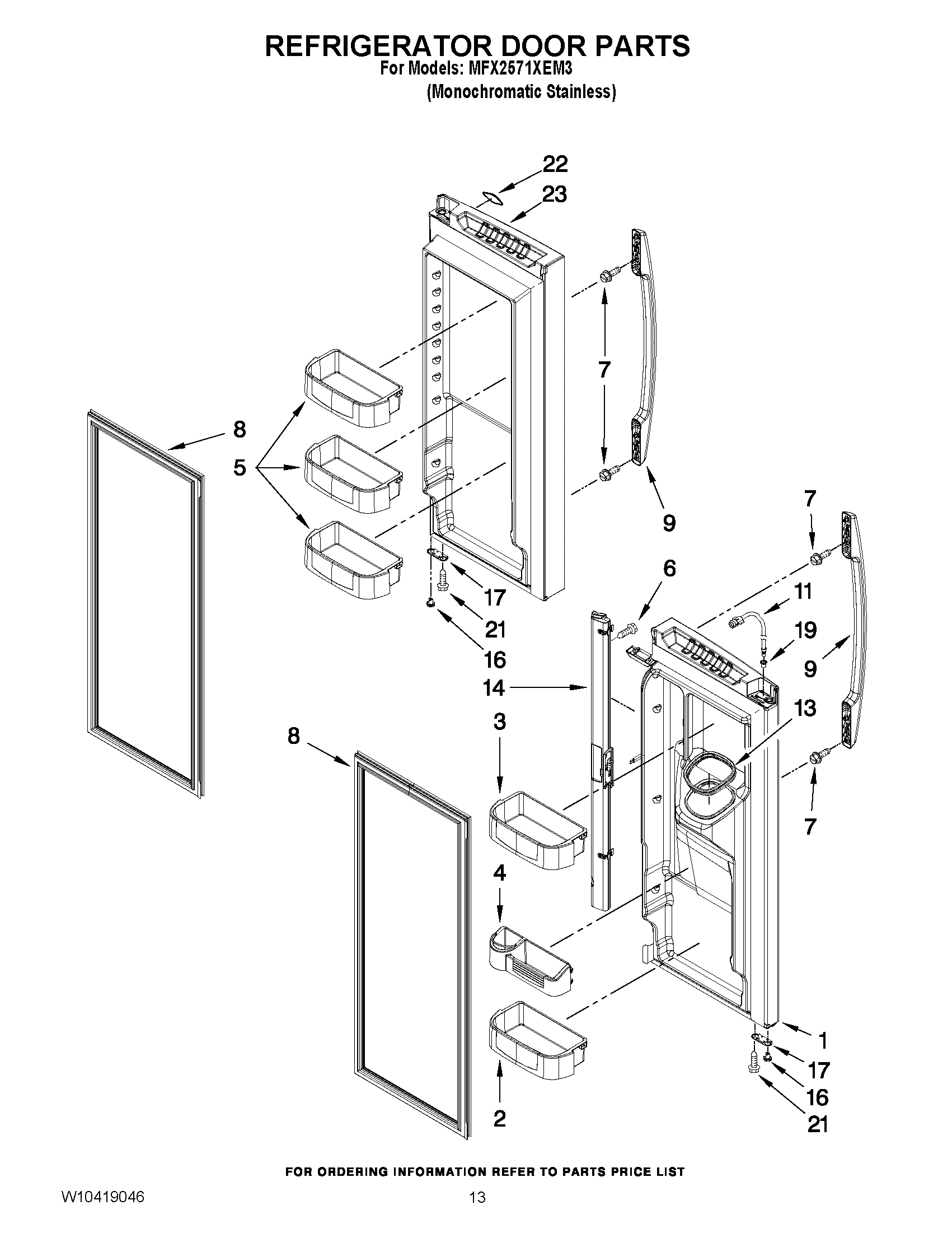 07 - REFRIGERATOR DOOR PARTS