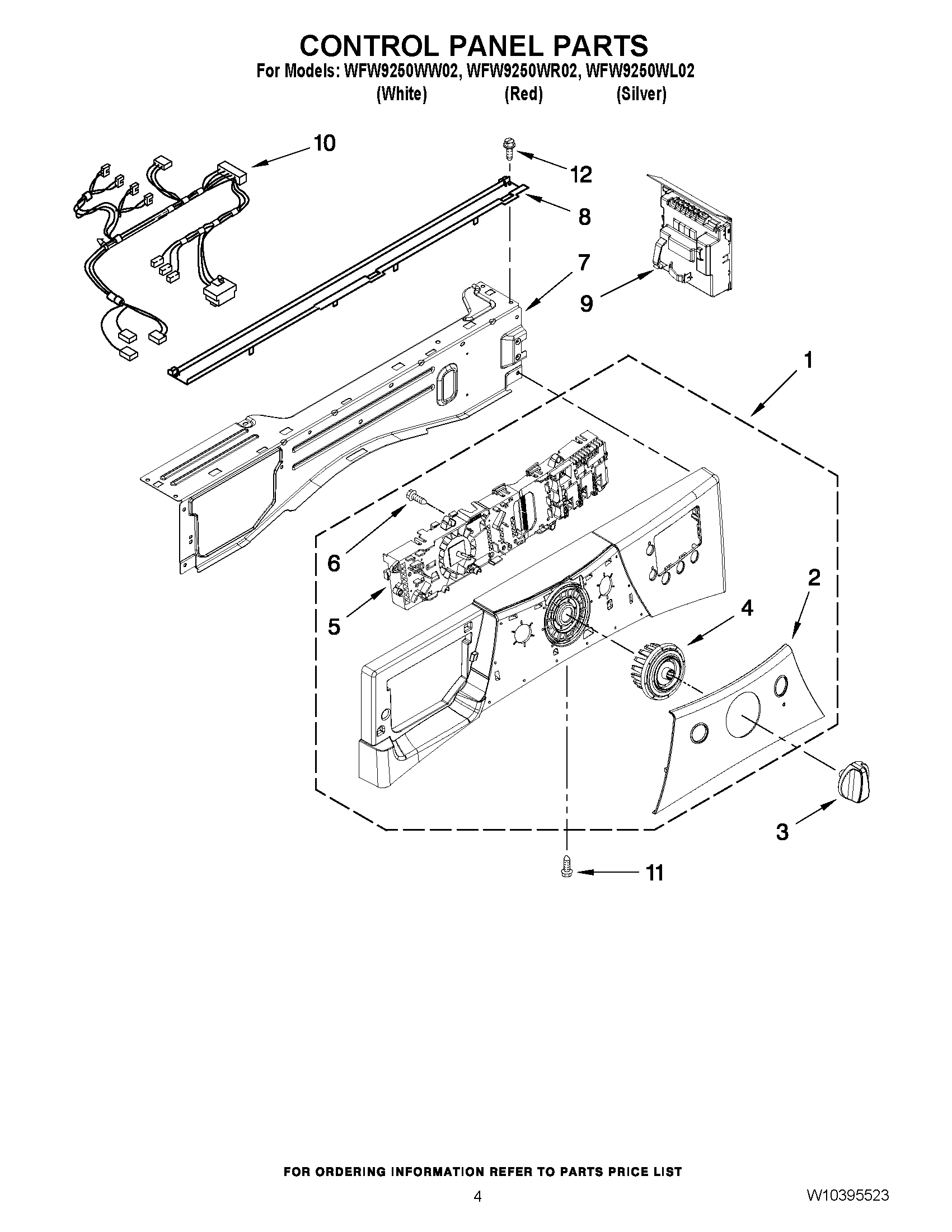03 - CONTROL PANEL PARTS