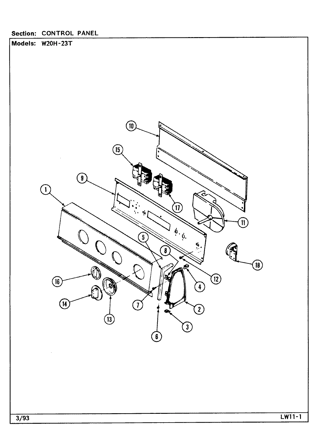 04 - CONTROL PANEL (W20H23T)