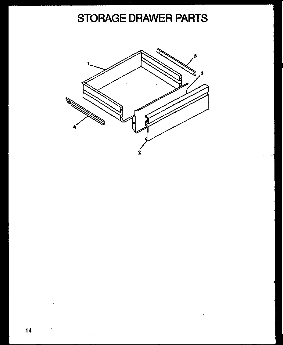 06 - STORAGE DRAWER PARTS